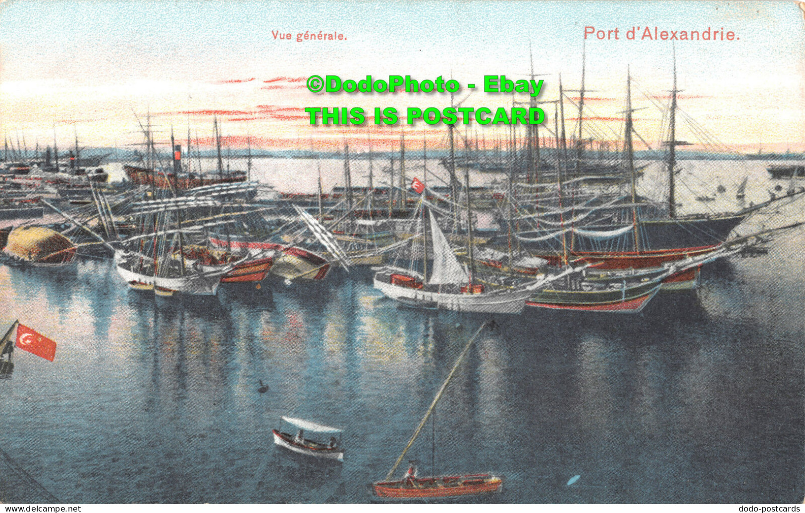 R412988 Port D Alexandrie. Vue Generale. L. M. And M - World