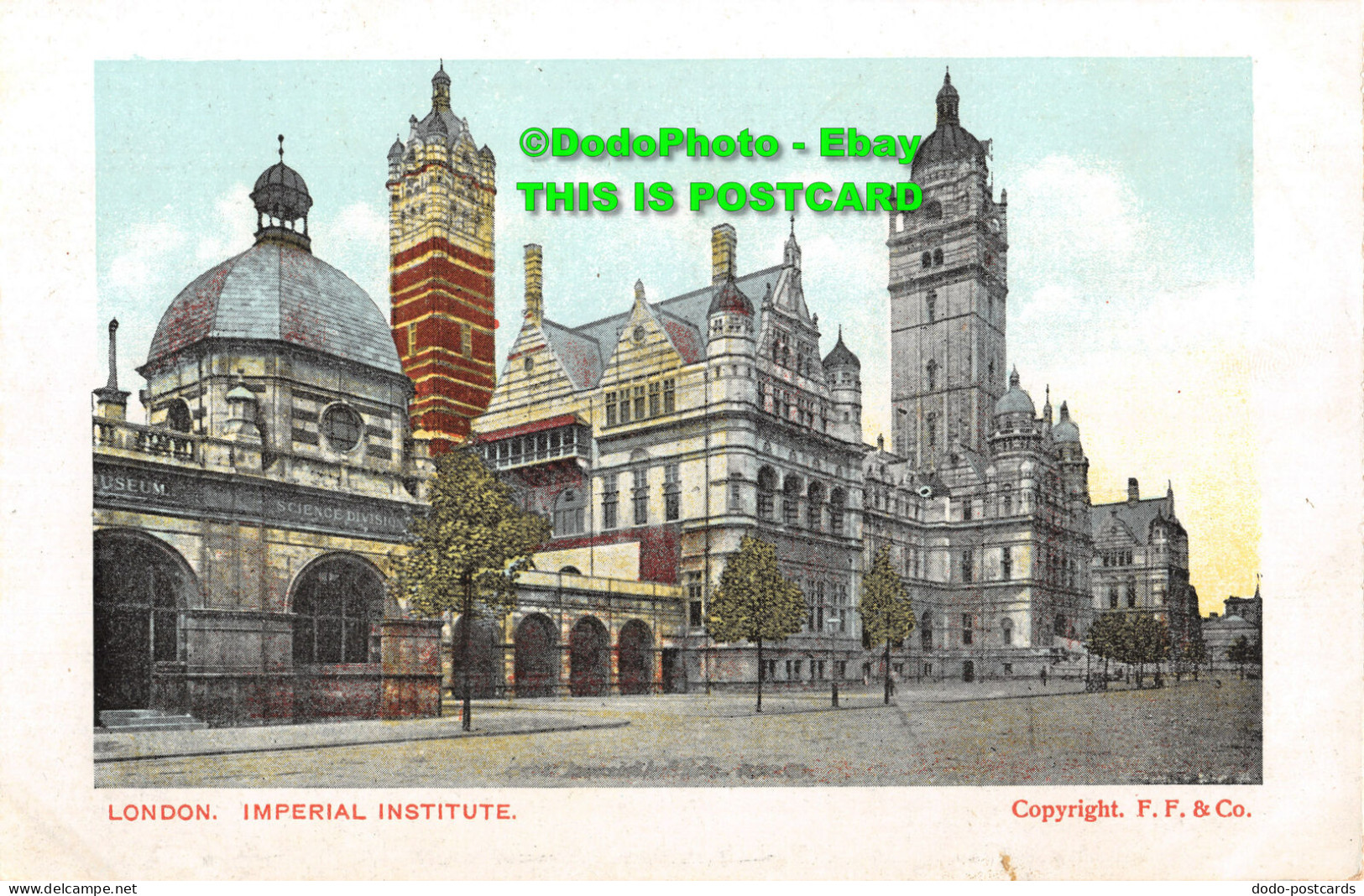 R413811 London. Imperial Institute. F. F. And Co - Other & Unclassified