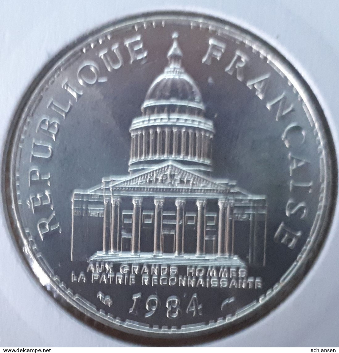 France, 100 Francs 1984 - Silver - 100 Francs