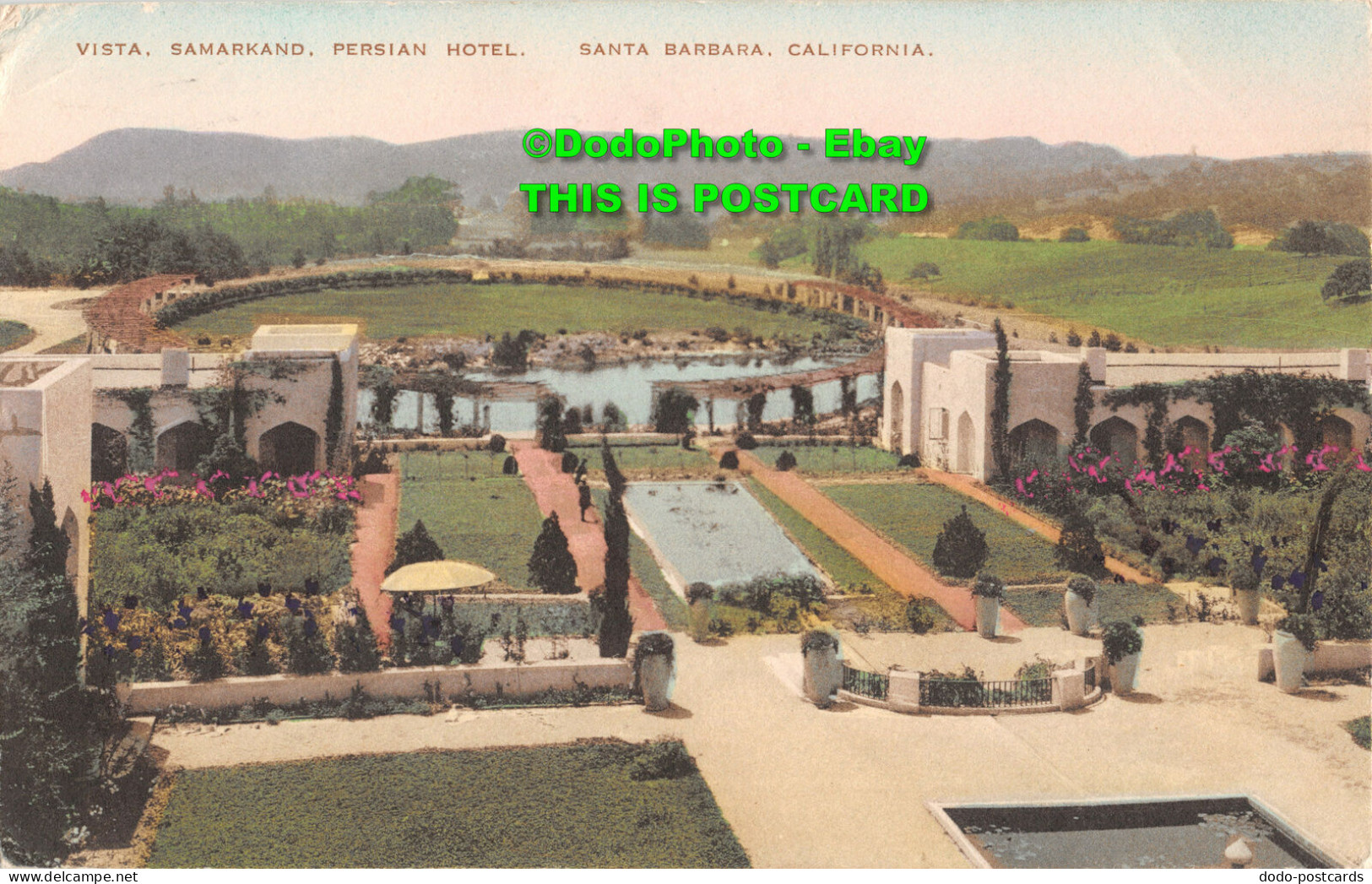 R414571 California. Vista. Samarkand. Persian Hotel. Santa Barbara. W. W. Osborn - Monde