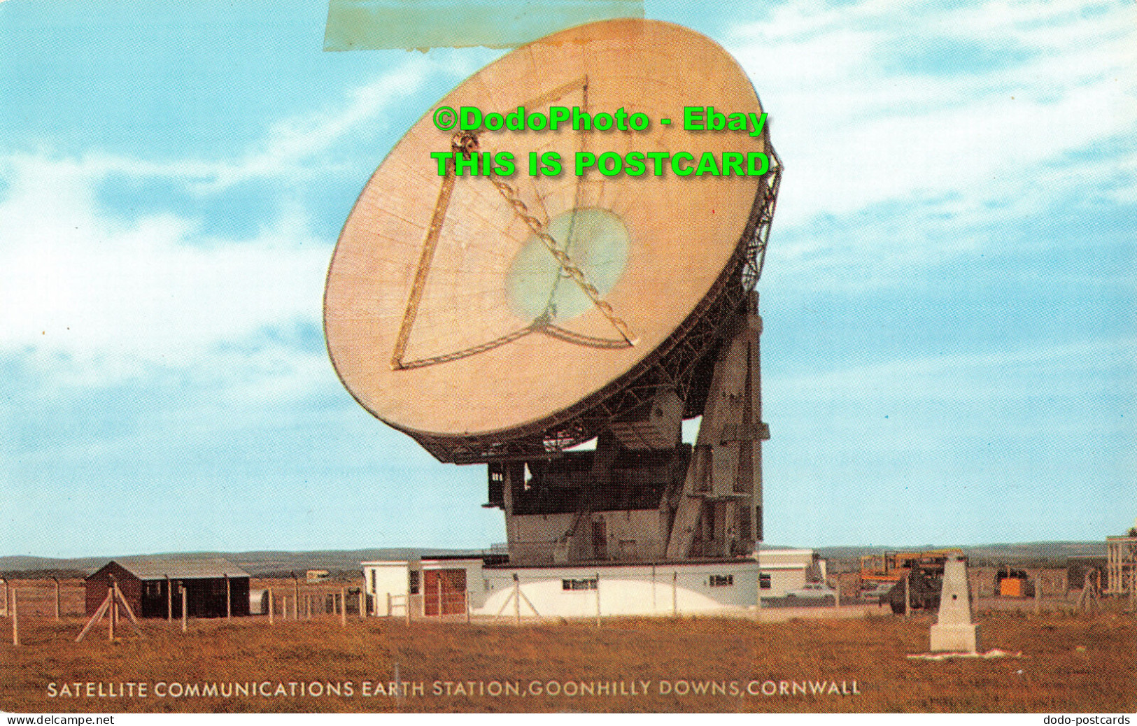 R413067 Cornwall. Goonhilly Downs. SatelLite Communications Earth Station. J. Sa - Monde