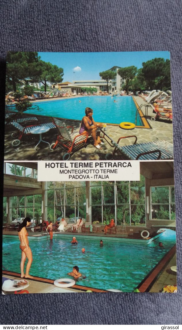 CPSM HOTEL TERME PETRARCA MONTEGROTTO PADOVA ITALIA PIN UP - Hoteles & Restaurantes