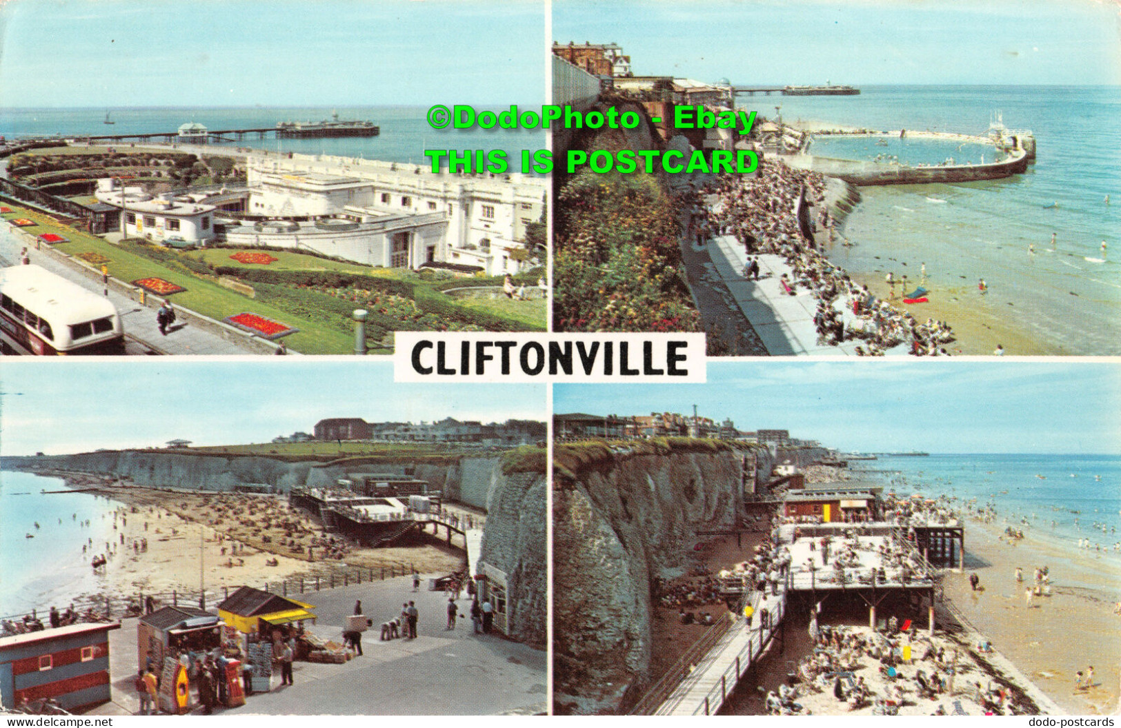 R413529 Cliftonville. Winter Gardens. Palm Bay. Multi View. 1970 - Monde