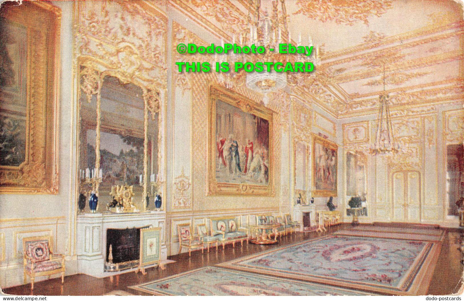 R414581 Grand Reception Room. The State Apartments. Windsor Castle. Set. C. Tuck - Monde