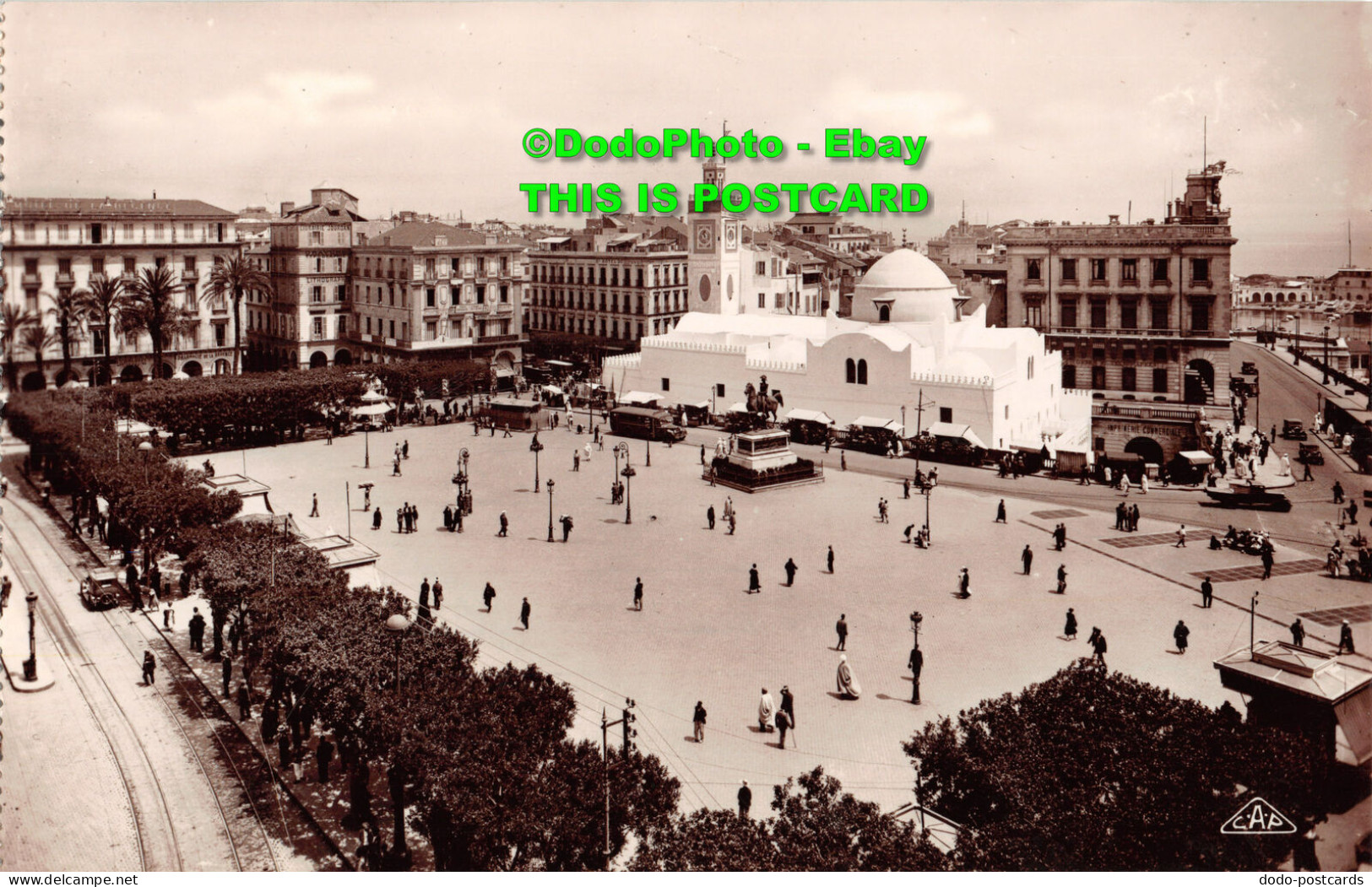 R413880 Alger. La Place Du Gouvernement. L. And Y. C. A. P - Monde