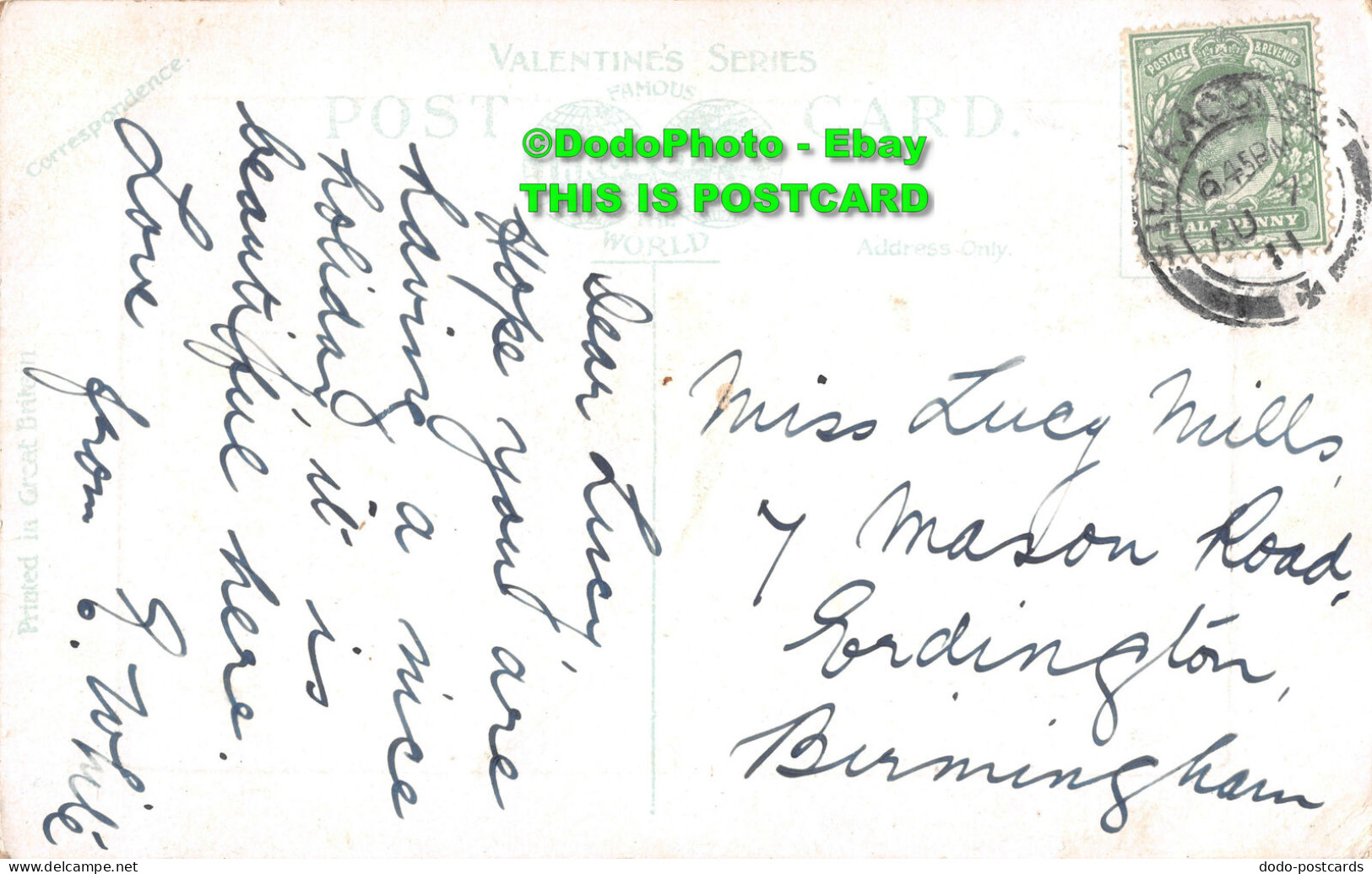 R413081 Clovelly Harbour. Valentines Series. 1911 - Monde