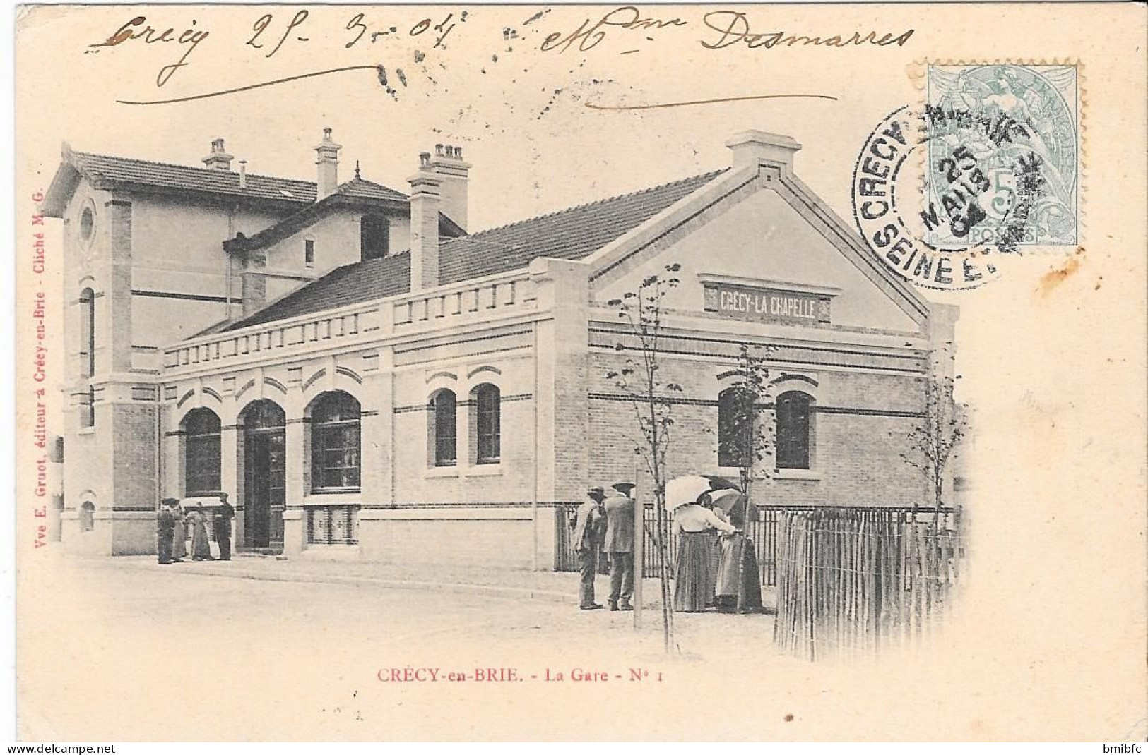 CRÉCY-en-BRIE - La Gare N° 1 - Sonstige & Ohne Zuordnung