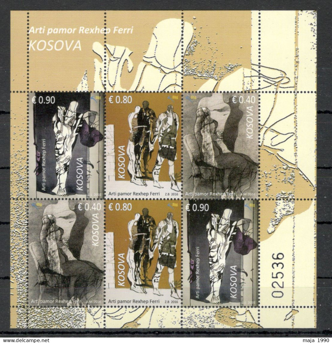 KOSOVO - MNH S/S - ART - 2016. - Kosovo