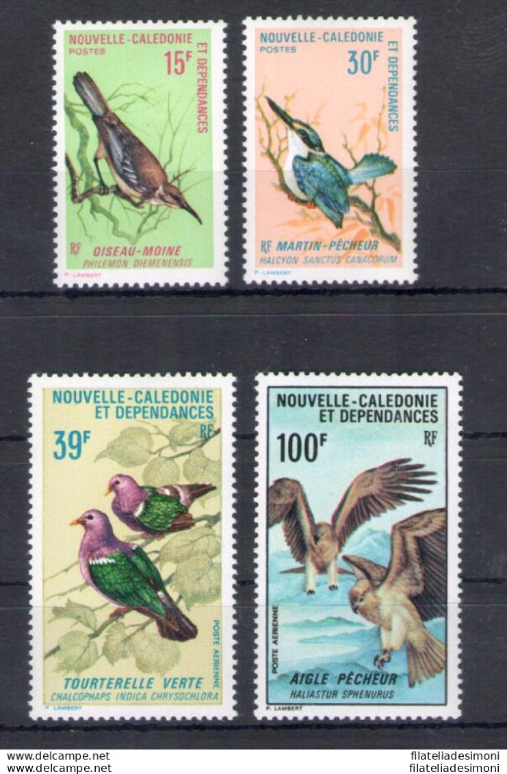 1970 Nouvelle Caledonie - Yvert 364/65 + PA 110/11 - Uccelli - MNH** - Other & Unclassified