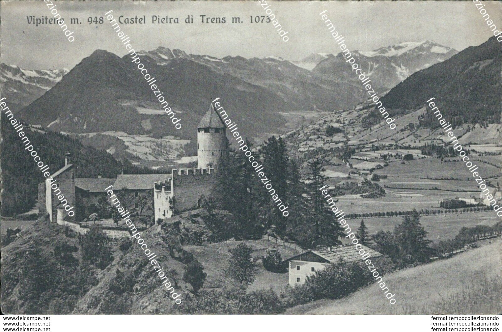 Bf249 Cartolina Vipiteno Castel Pietra Di Trens Provincia Di Bolzano - Bolzano