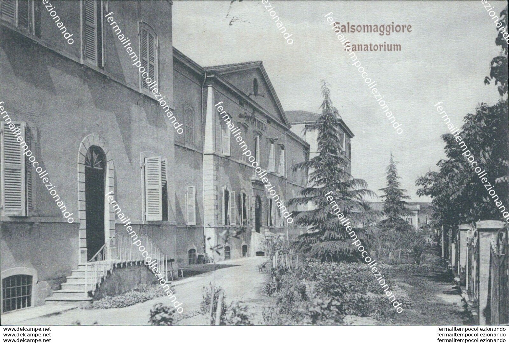 Ba306 Cartolina Salsomaggiore Sanatorium Parma Emilia Romagna - Parma