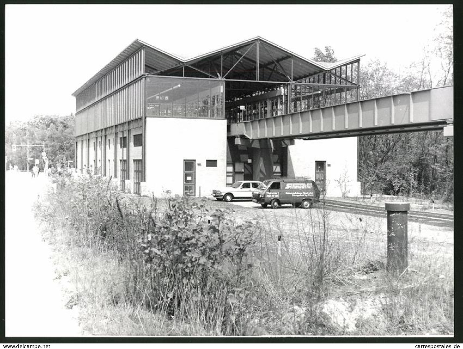 Fotografie M. Orzechowski, Berlin, Ansicht Berlin, Kemperplatz, Bahnhof Der Magnetschwebebahn  - Lieux