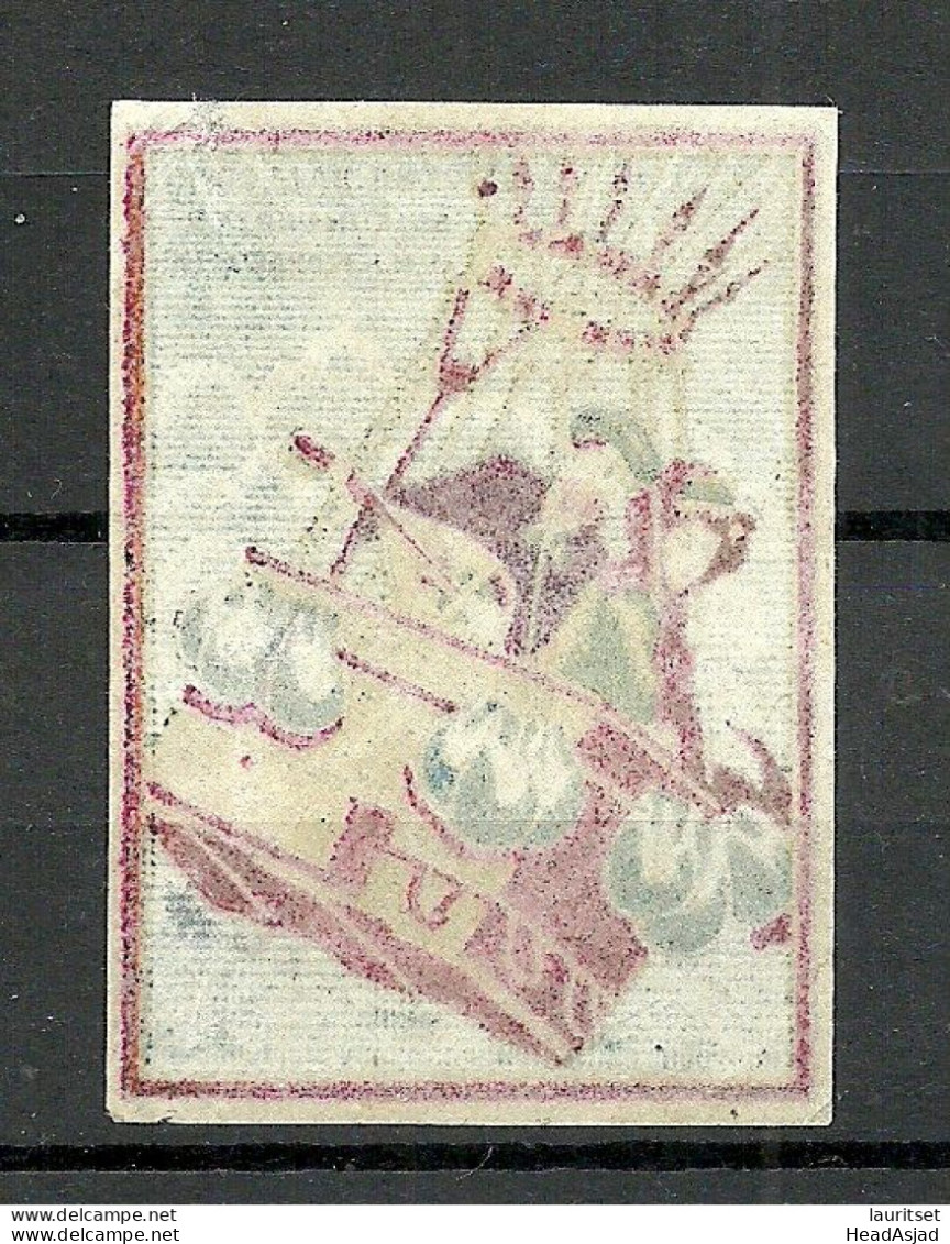 Unknown Vignette The BALLOON Sole Importer N.M.A. Poonawalla Advertising Poster Stamp (*) Made In Japan ? - Airships