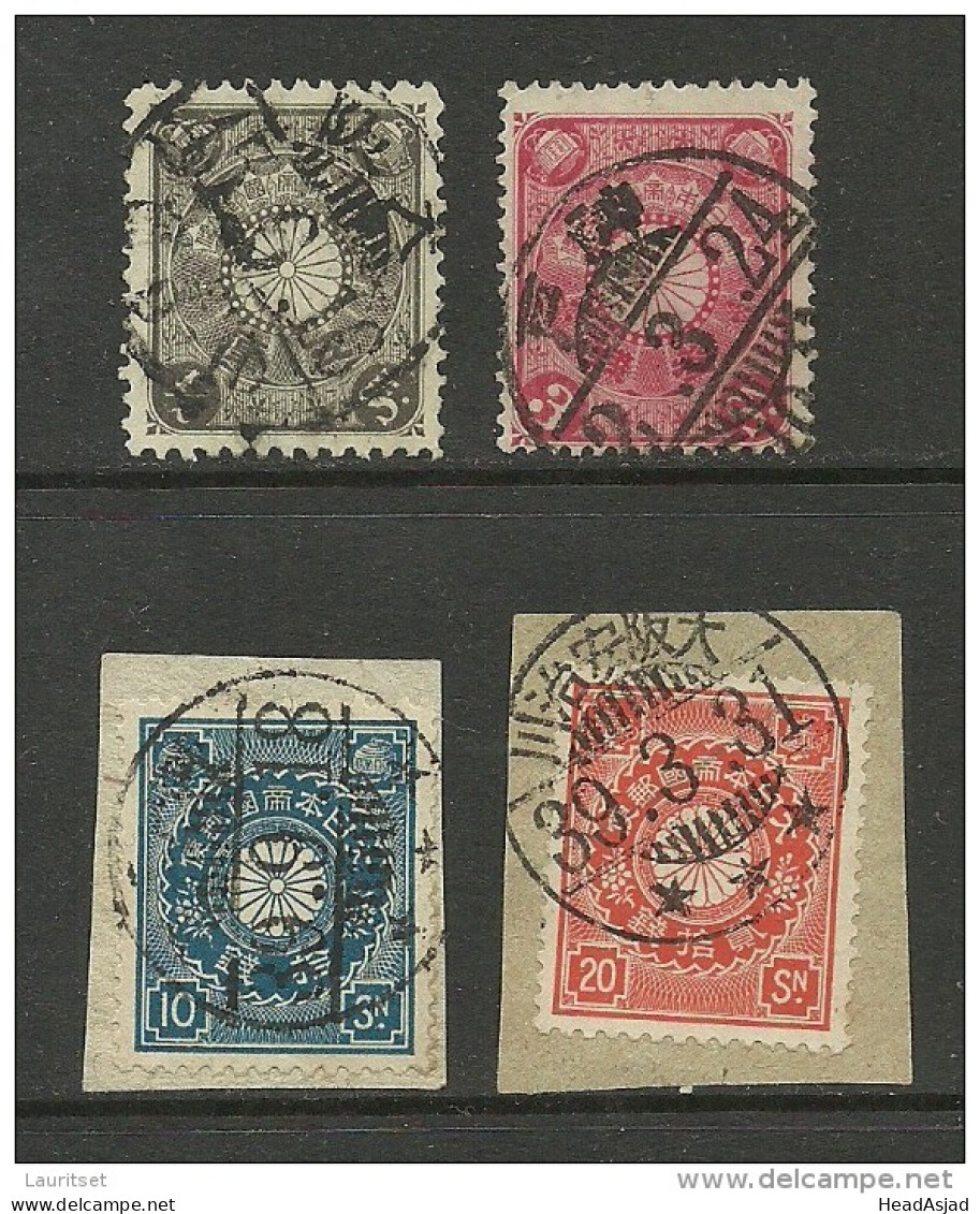 JAPAN Nippon 1899-1901 O - Oblitérés