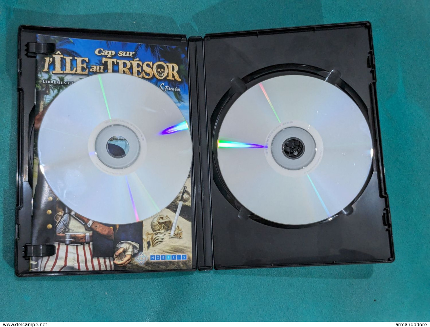 Jeu Pc Cap Sur L'ile Au Tresor Du Roman De Robert Louis Stevenson Chasse Tresor Jeu De Chasse Au Tresor Bon Etat Envois - PC-games