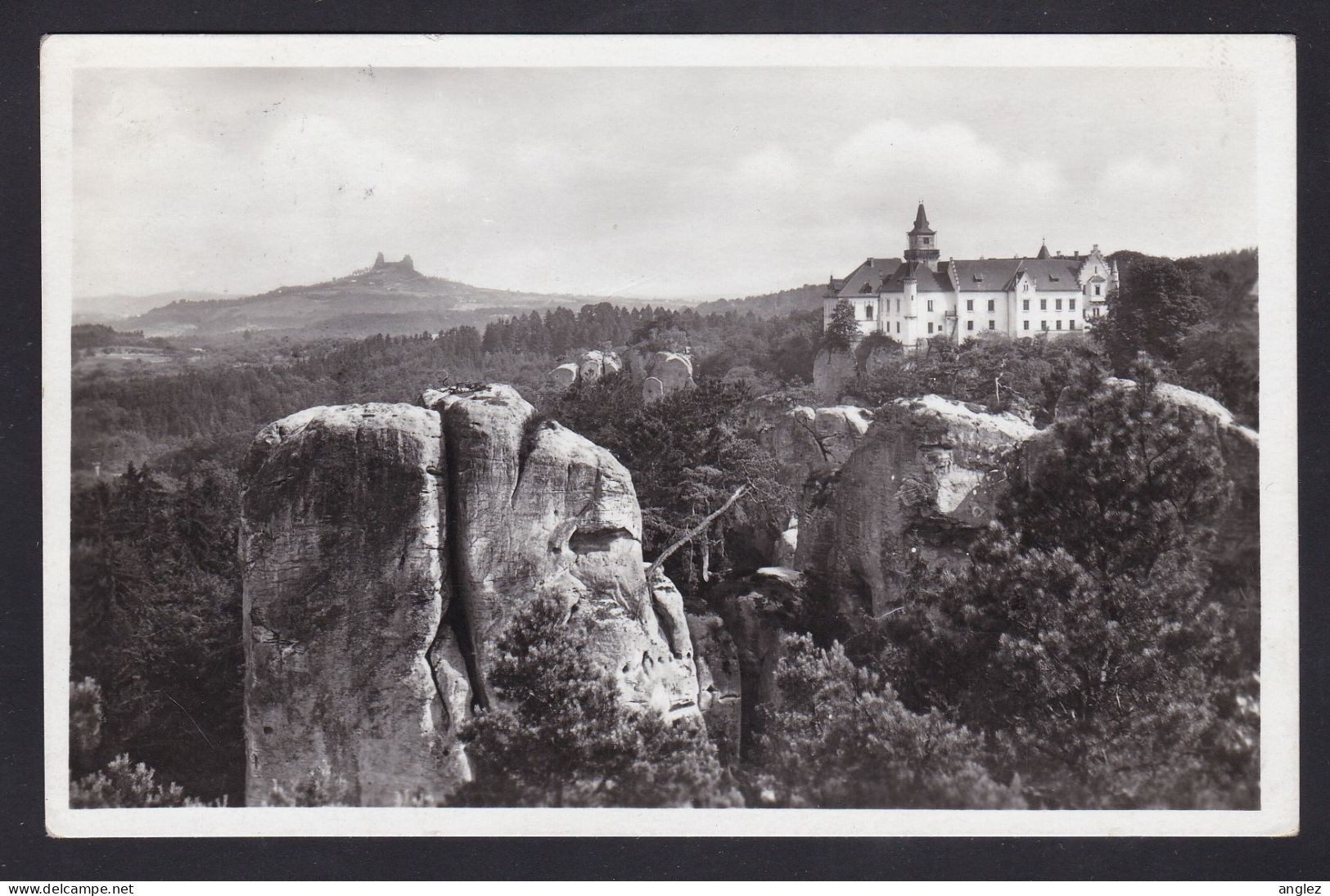 Czechia / Bohemia & Moravia - RPPC Cesky Raj Posted 1939 Turnov To Pisek - Czech Republic