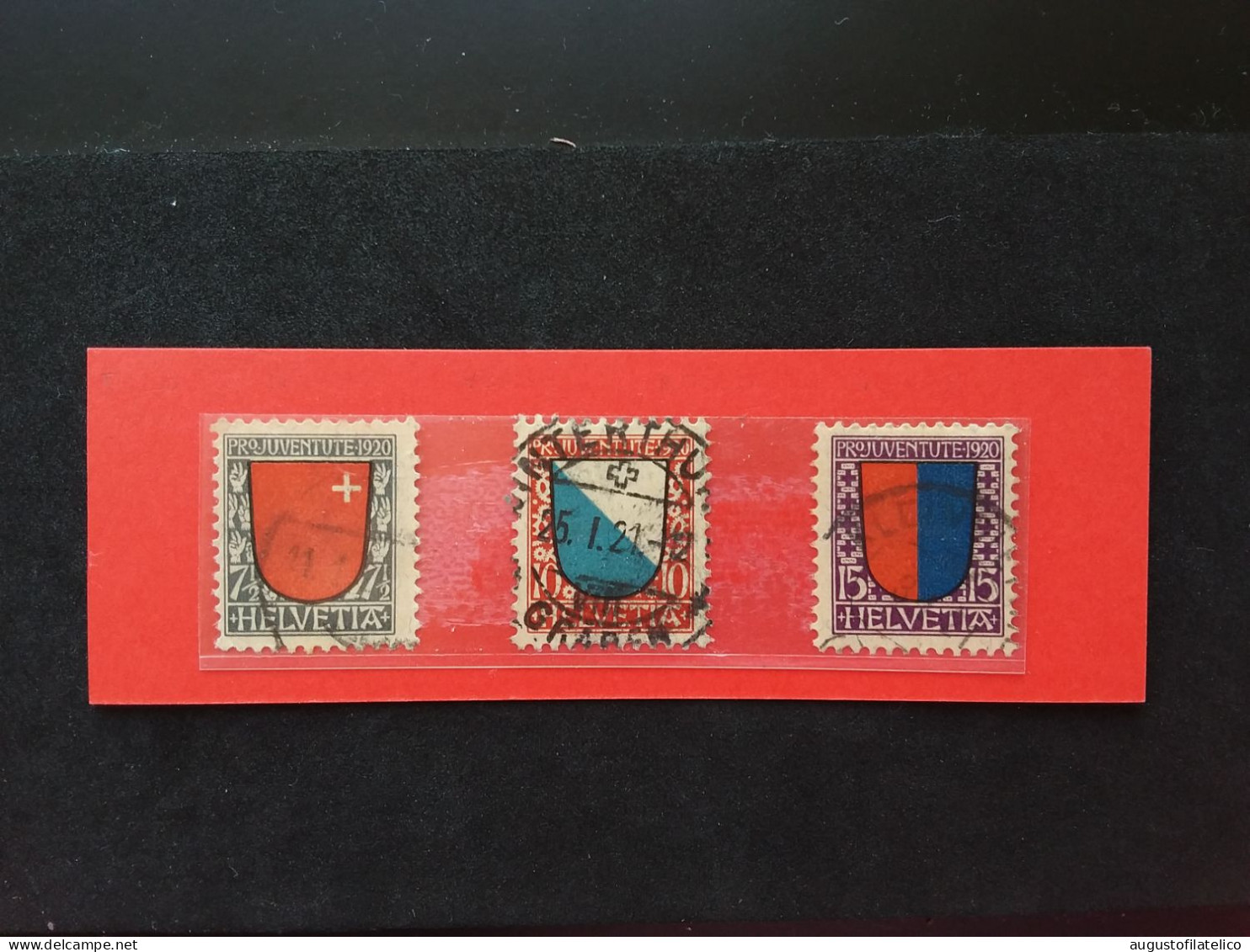 SVIZZERA - Pro Juventute 1920 - Timbrati (1 Valore Leggera Piega) + Spese Postali - Used Stamps