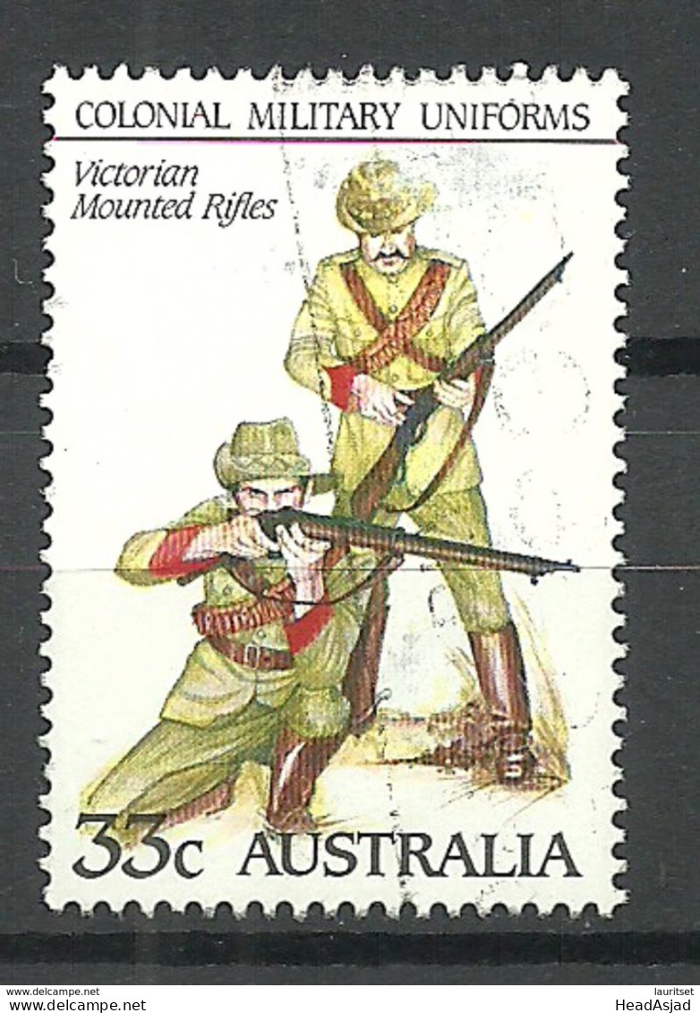 AUSTRALIA Uniforms Of Colonial Army O - Militaria