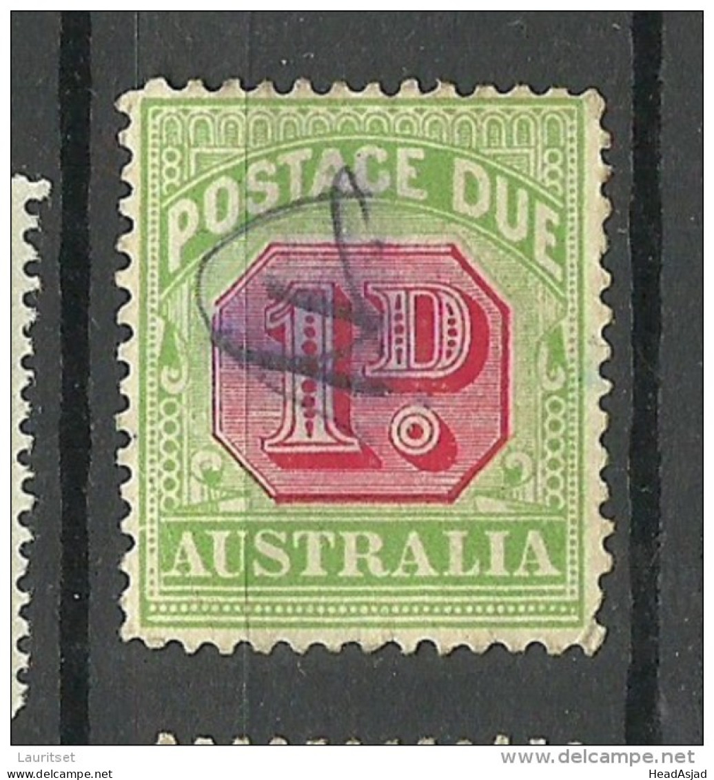 AUSTRALIA 1909 Michel 31 Porto Postage Due O - Port Dû (Taxe)