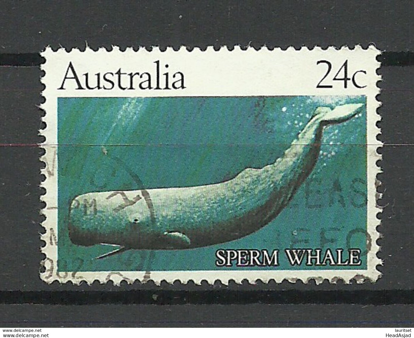 AUSTRALIA 1982 Michel 777 Whale Pottwal, O - Walvissen