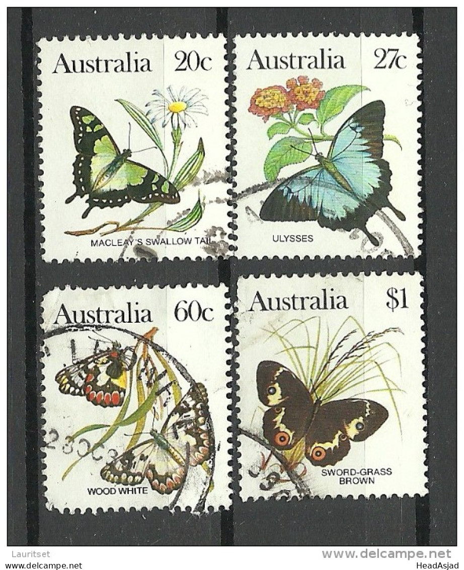 AUSTRALIA Schmetterlinge Butterflies O - Papillons