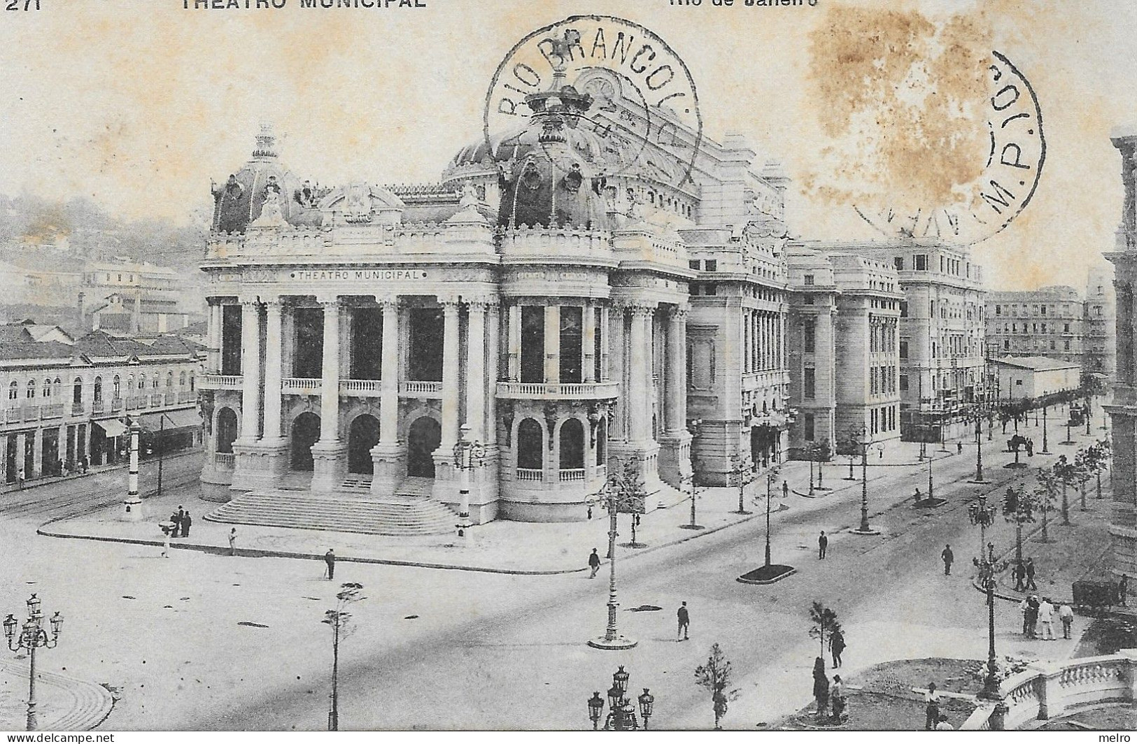 BRASIL - Rio De Janeiro - THEATRO MUNICIPAL - Rio De Janeiro