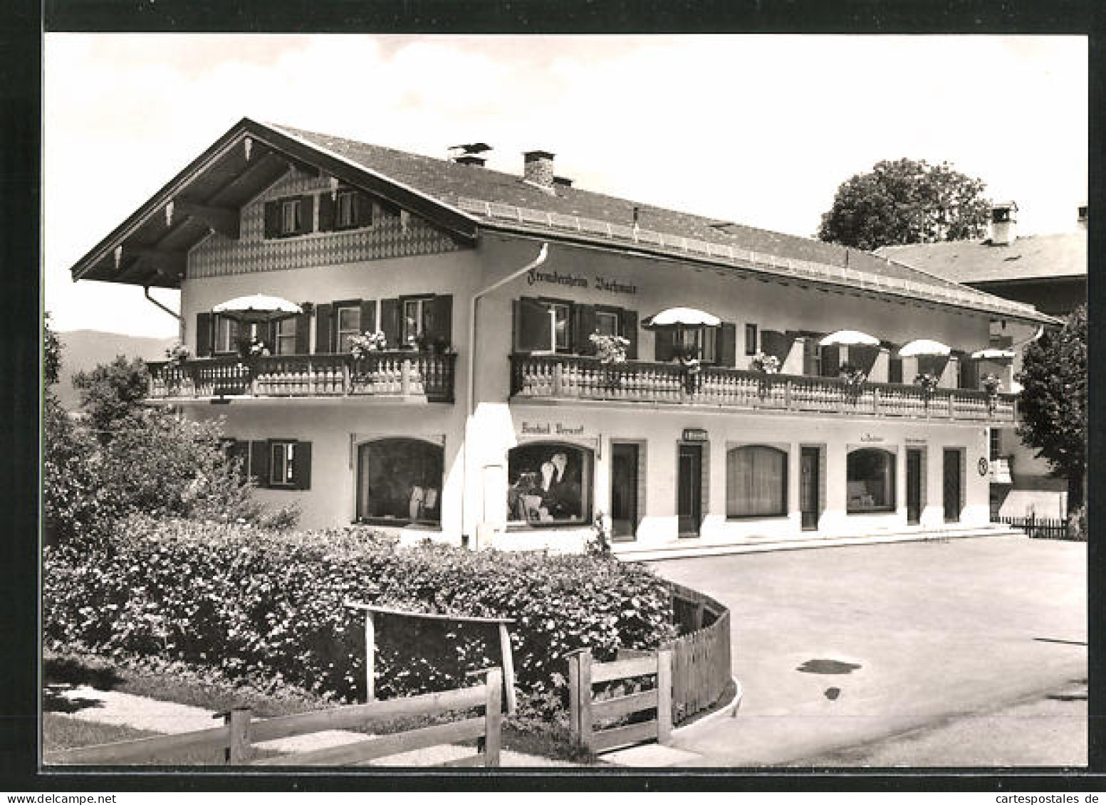 AK Weissach / Rottach-Egern, Gasthaus Bachmair, Tegernseer Strasse 99  - Tegernsee