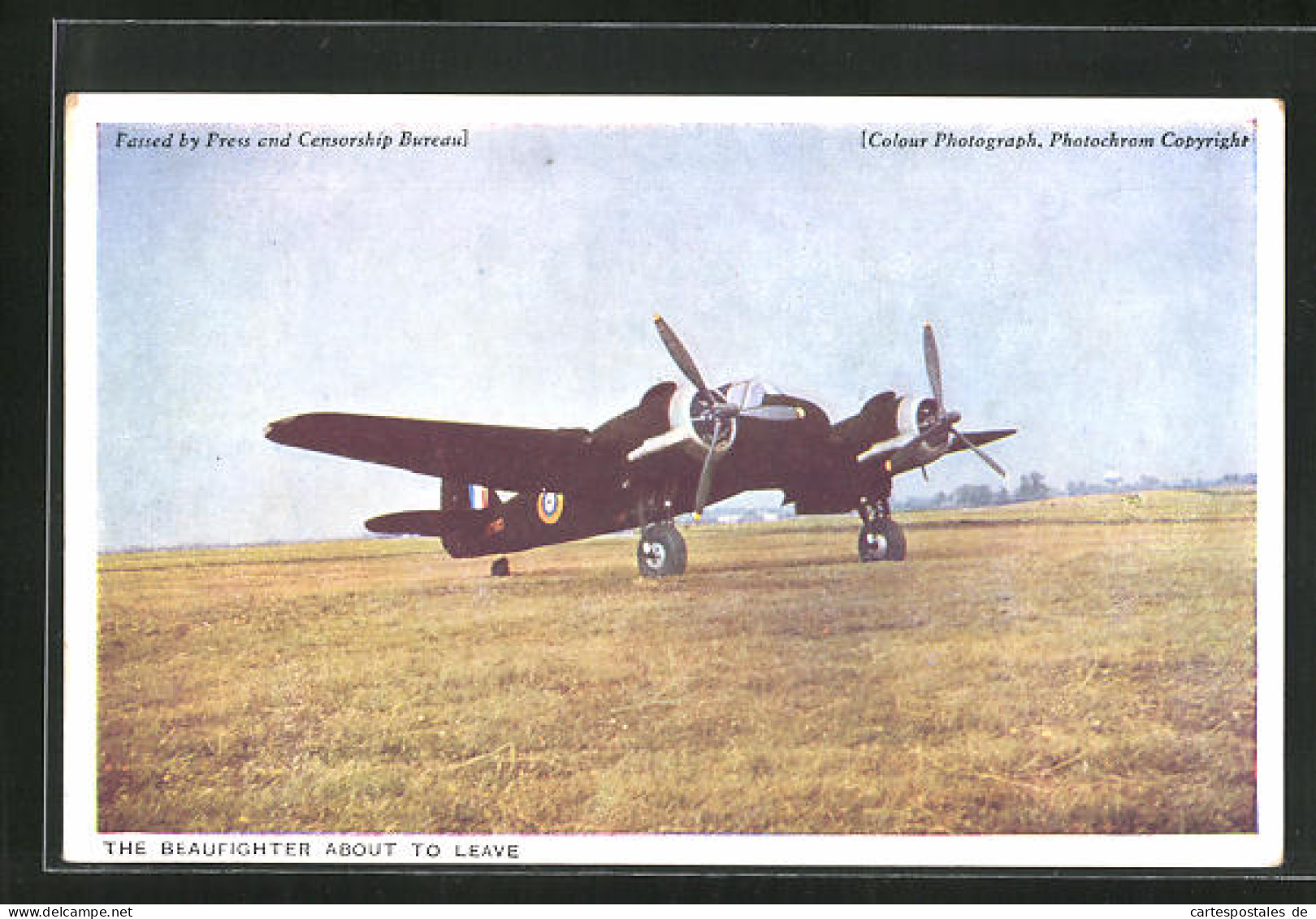 AK Flugzeug, The Beaufighter About To Leave  - 1939-1945: 2de Wereldoorlog