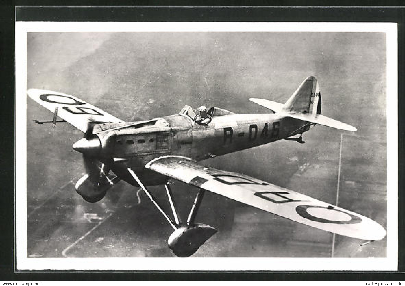 AK Flugzeug Dewoitine 500 In Der Luft  - 1939-1945: 2nd War