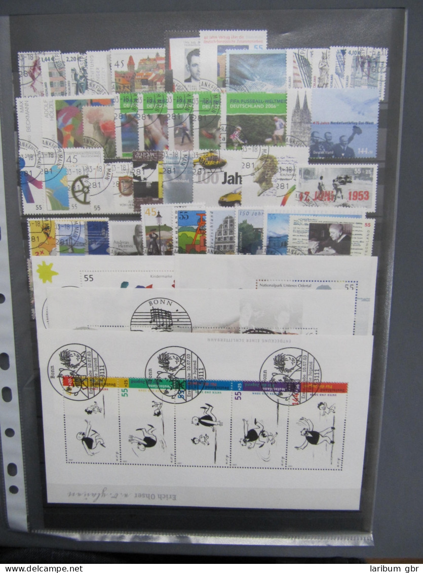 BRD Jahrgang 2003 Mit 2305-2373 Gestempelt Ohne SK #RZ795 - Otros & Sin Clasificación