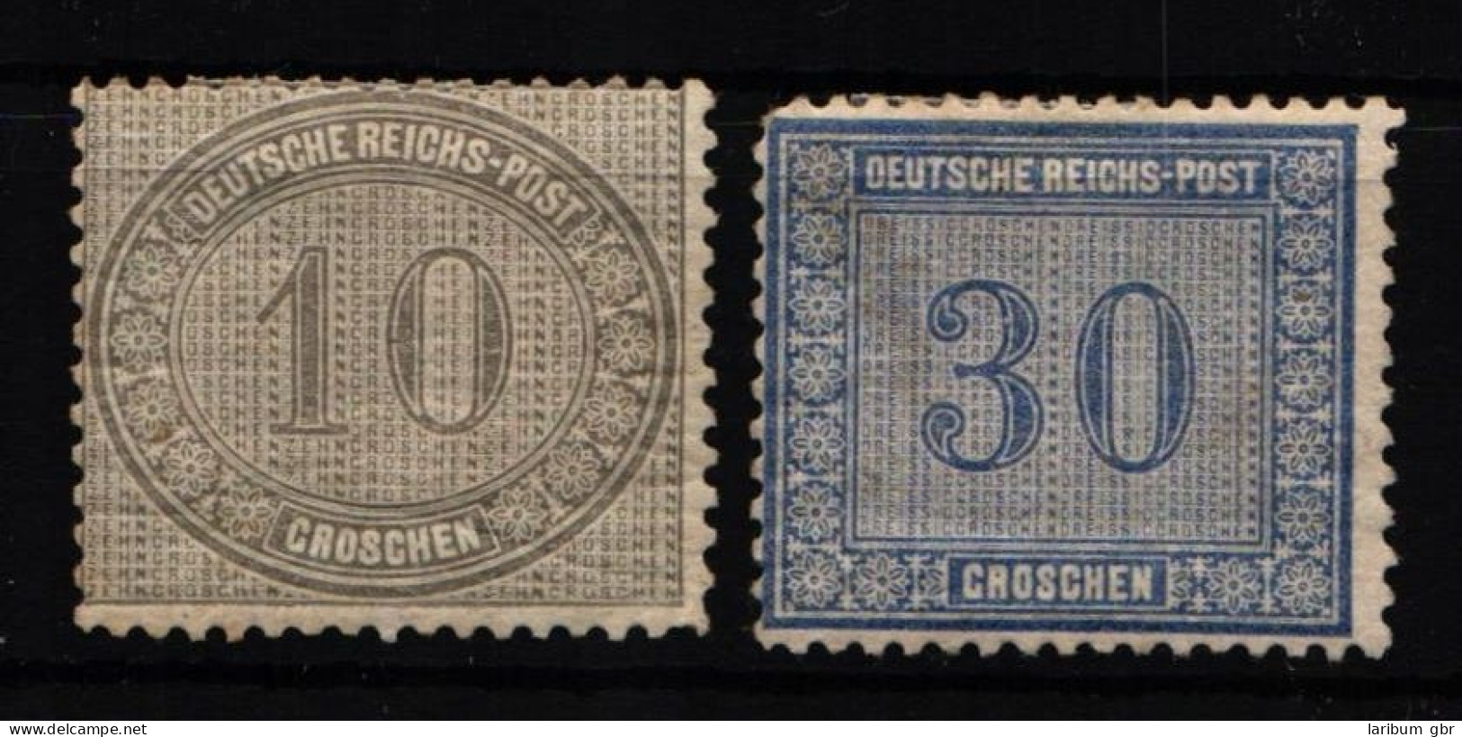 Deutsches Reich 12-13 Mit Falz Siehe Zähnung #KM914 - Sonstige & Ohne Zuordnung