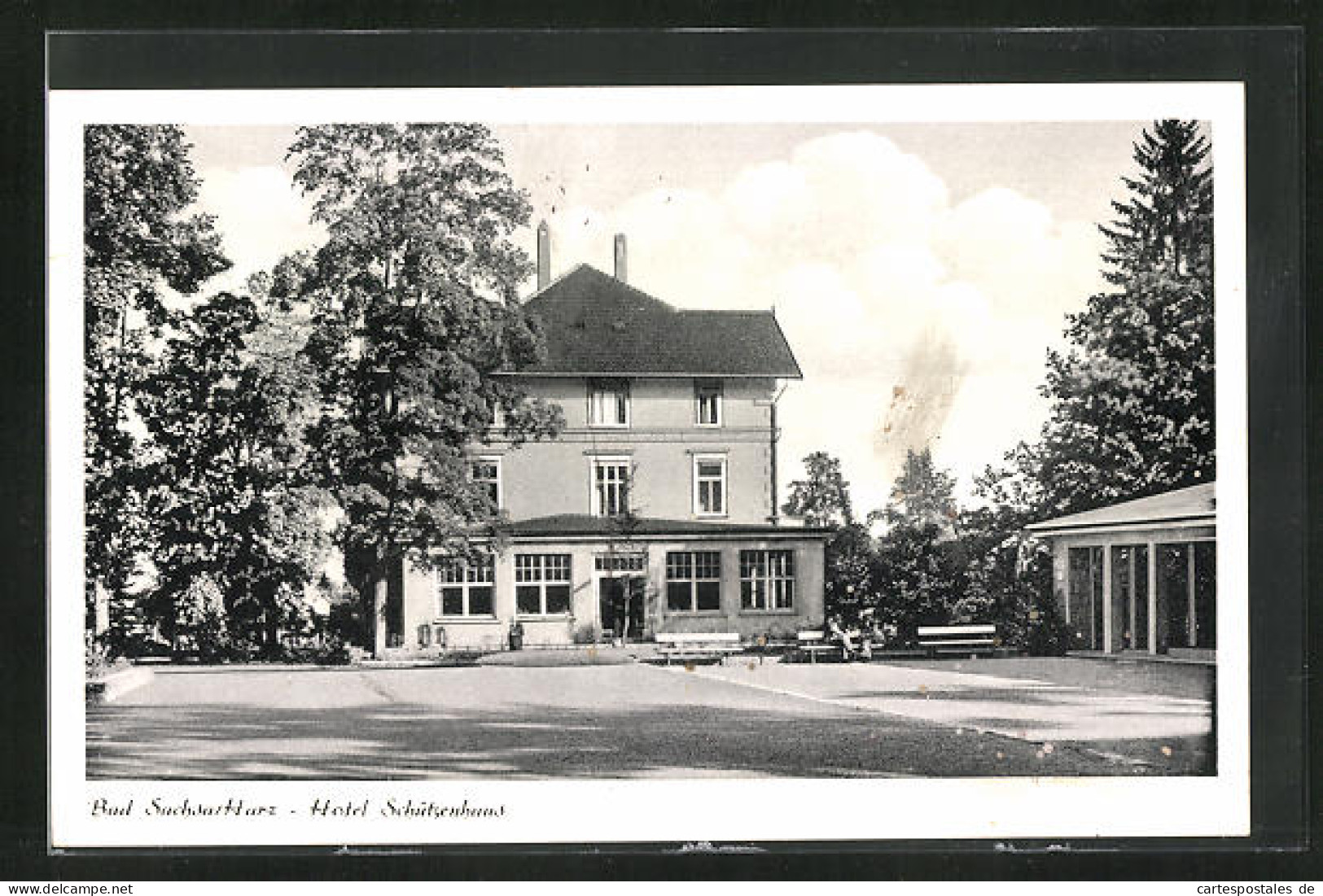 AK Bad Sachsa /Harz, Hotel Schützenhaus  - Bad Sachsa