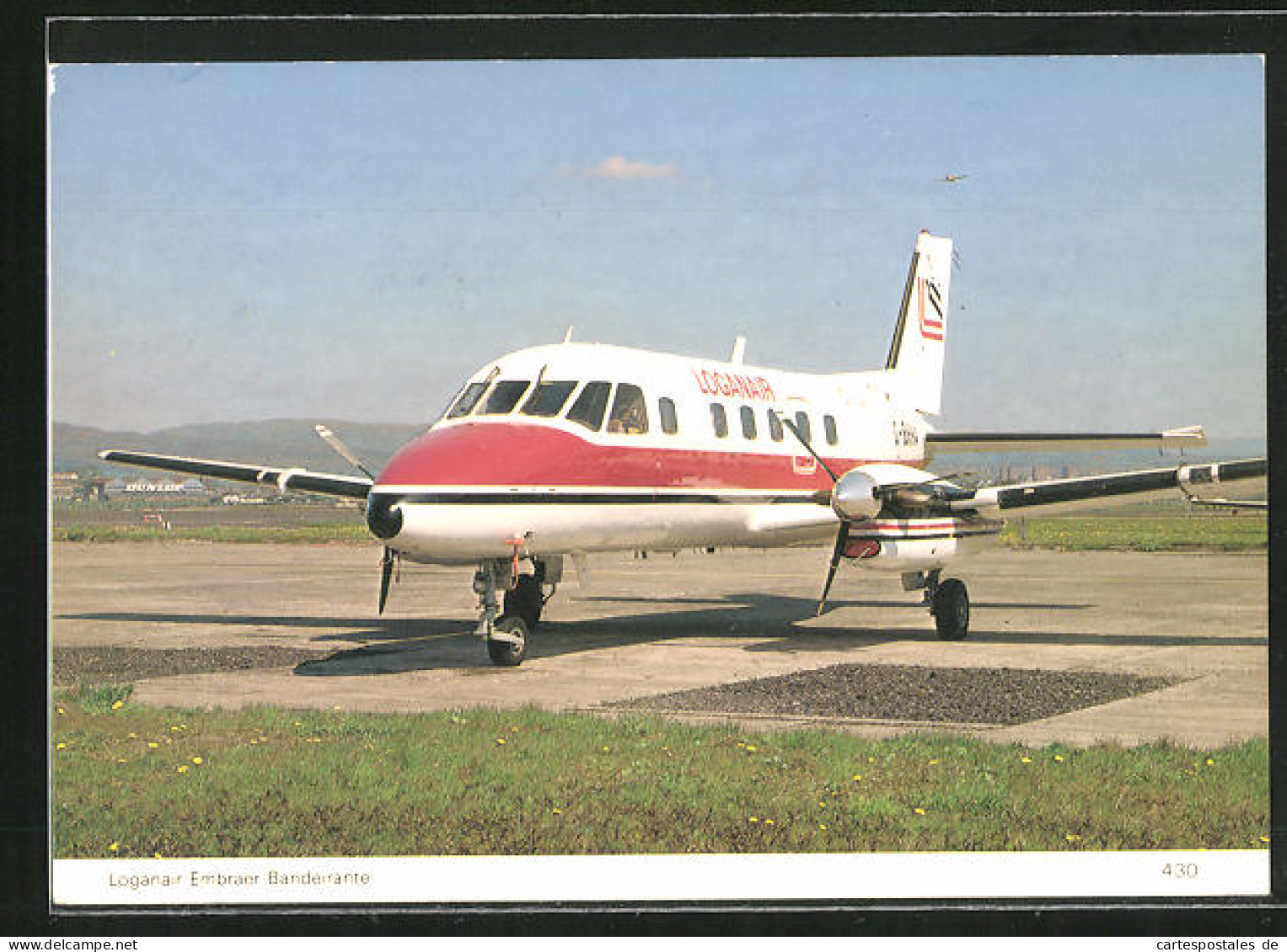 AK Loganair Embraer Bandeirante, Verkehrs-Flugzeug Der Loganair  - 1946-....: Ere Moderne