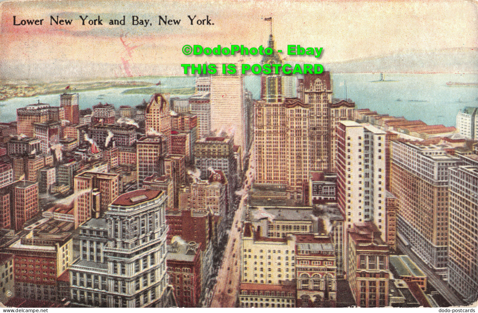 R414697 New York. Lower New York And Bay. Success Postal Card. No. 1179 - World