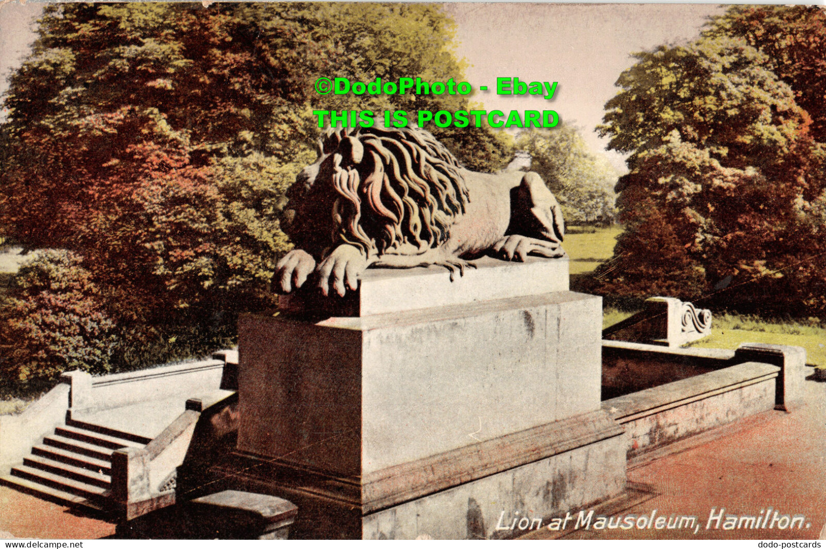 R414702 Hamilton. Lion At Mausoleum. Caledonia Series - World