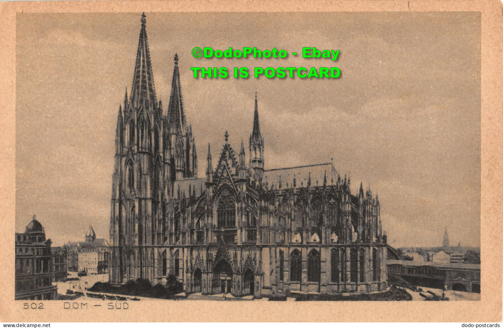 R415143 Dom Sud. Karl Rud. Bremer. Nr. 502. Postcard - Monde