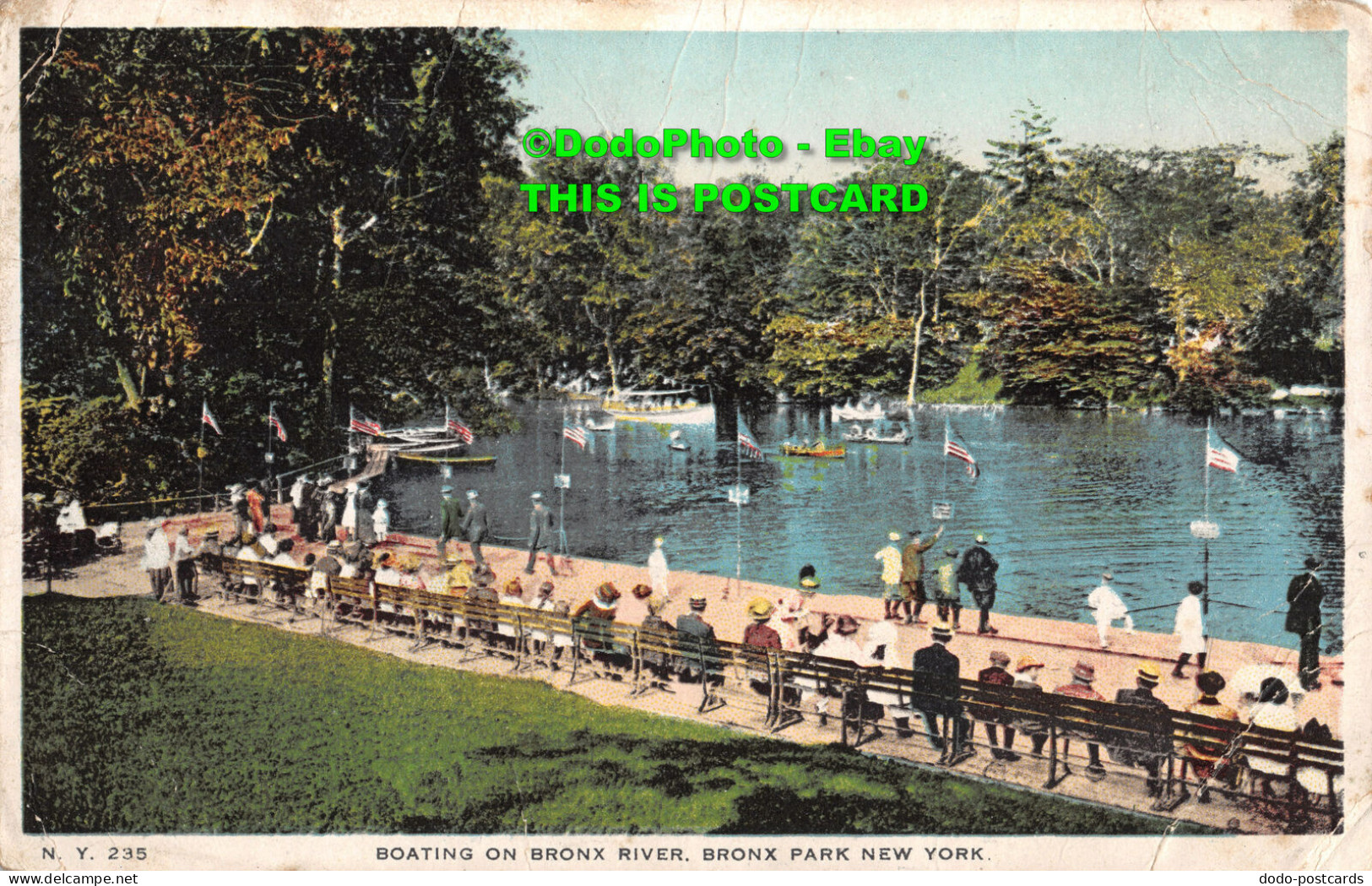 R414706 Boating On Bronx River. Bronx Park New York - World