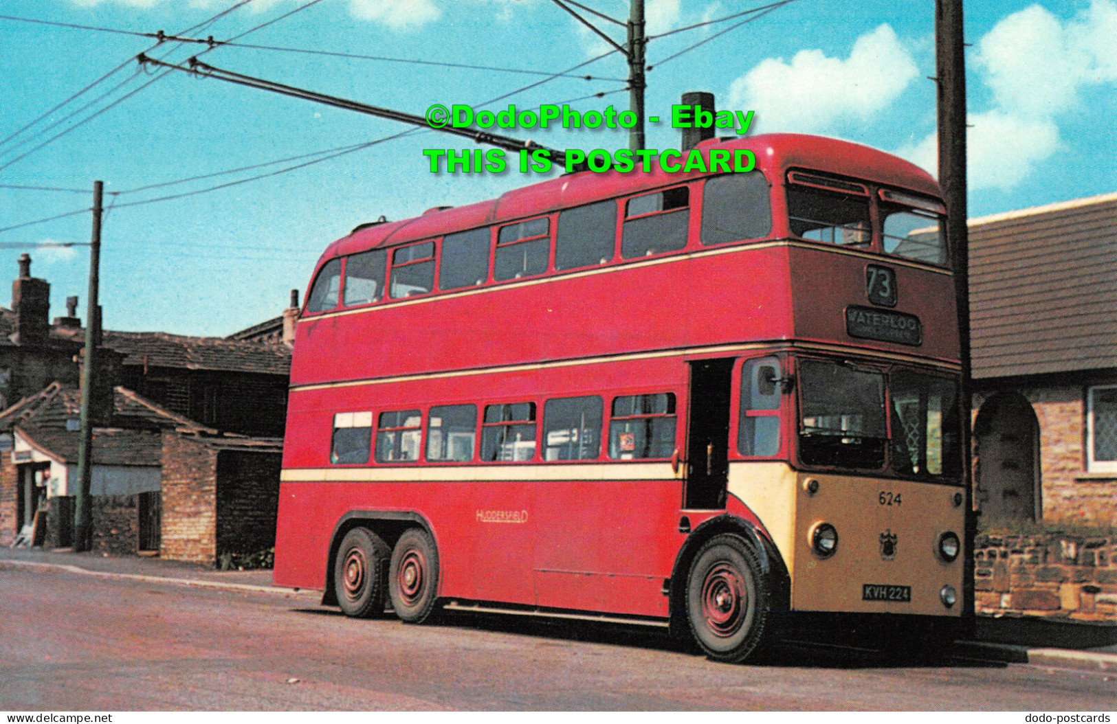 R413661 Huddersfield Corporation 624. B. U. T. With East Lancashire Coachbuilder - World