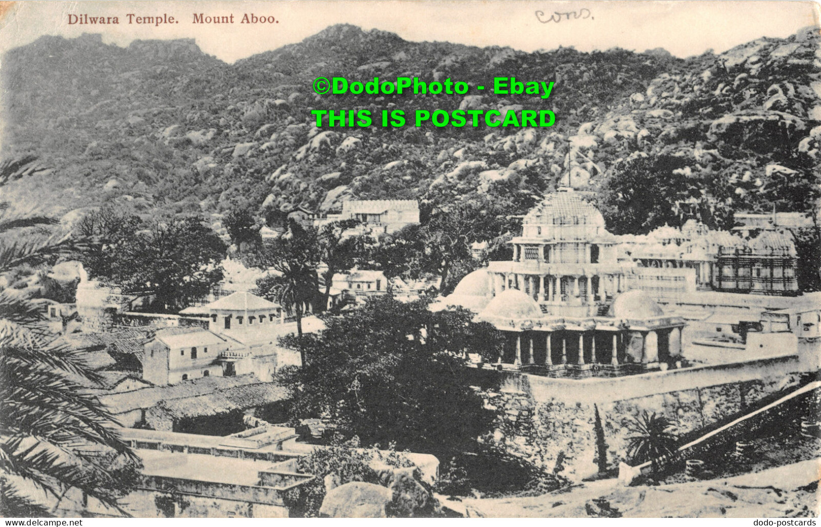 R414709 Dilwara Temple. Mount Aboo. Postcard - Monde