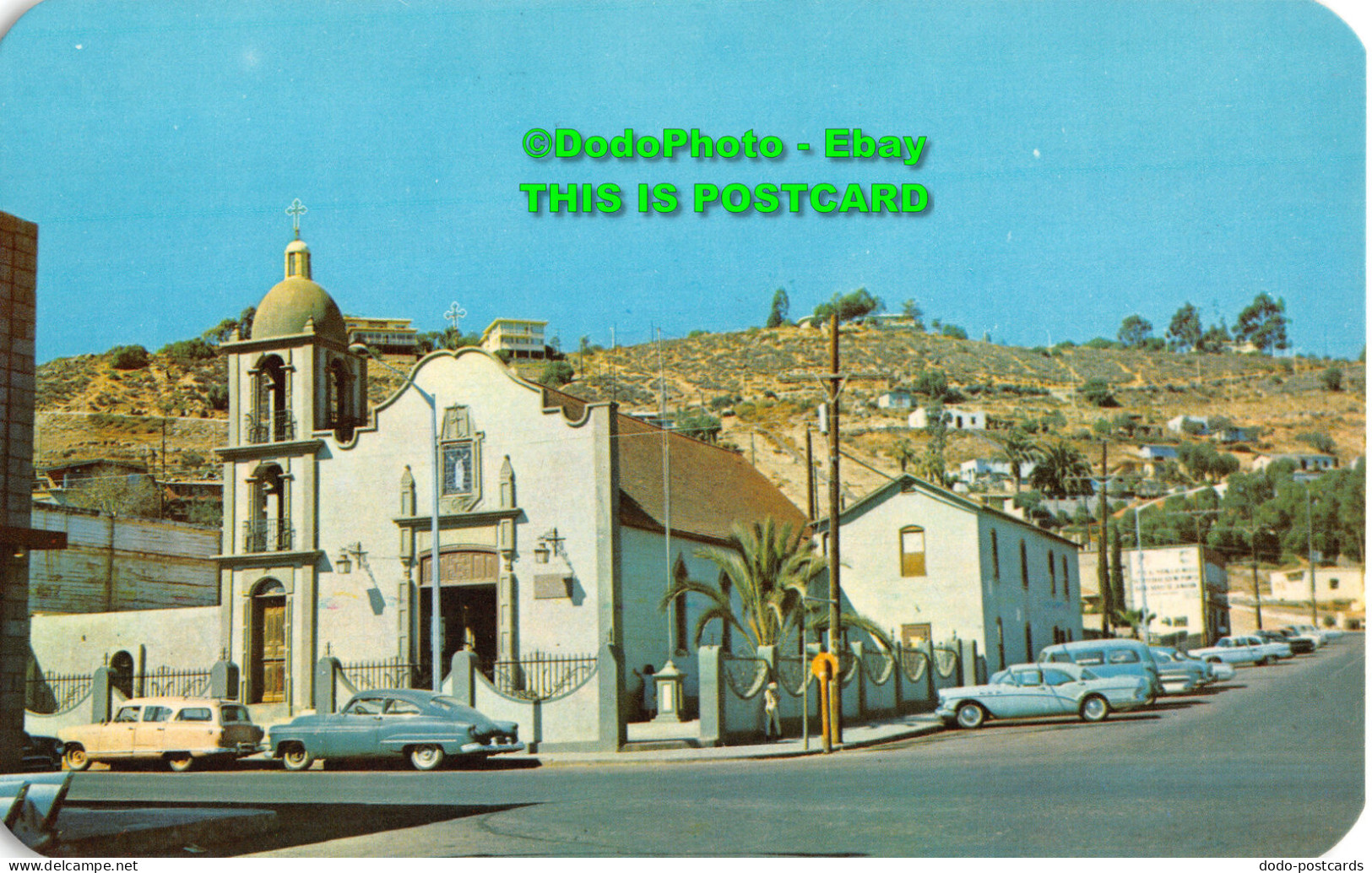 R414711 View To The Church. Mexico Fotografico. Postcard - Monde