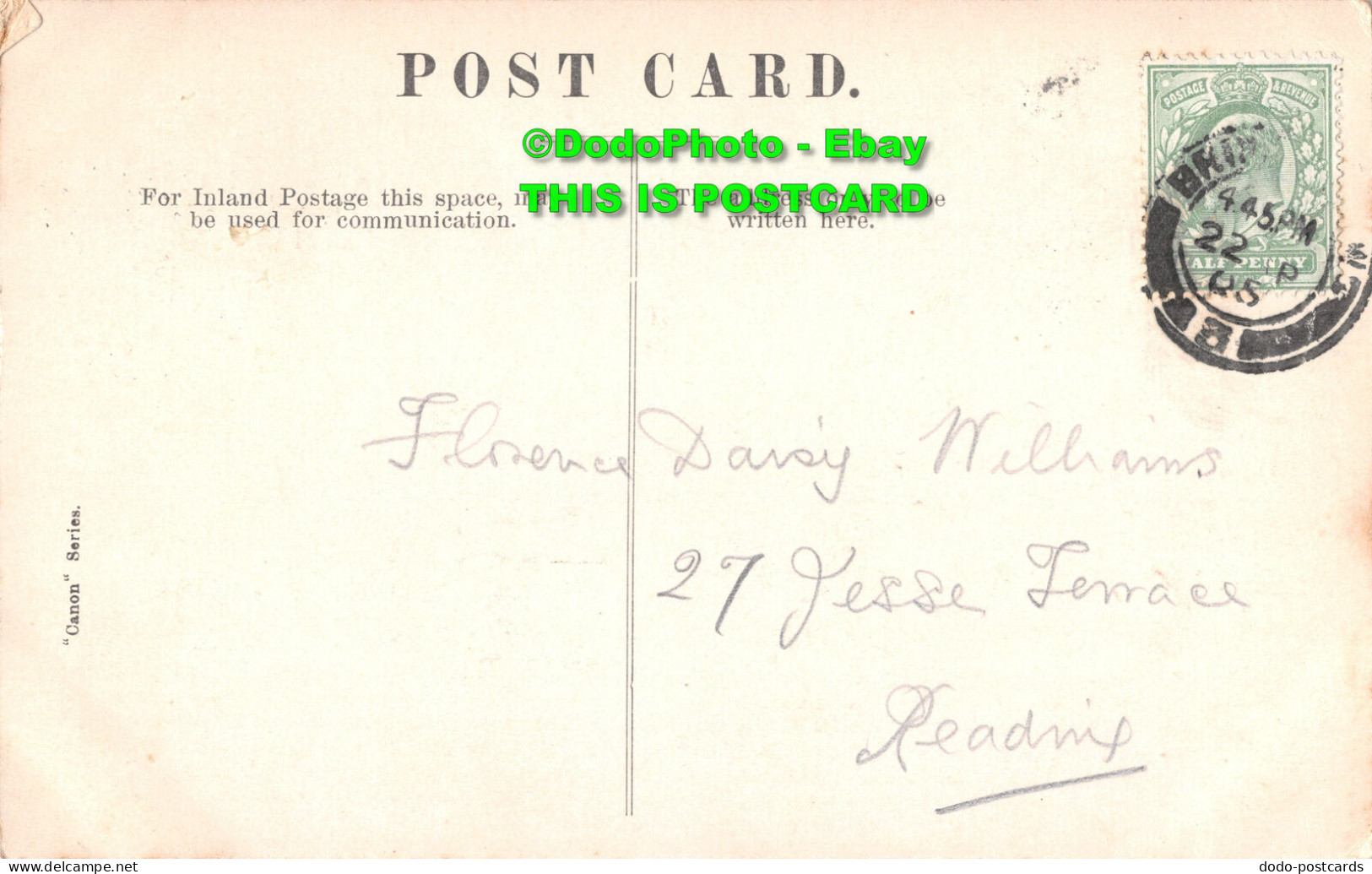 R414007 London. St. Paul And Times Office. Canon Series. 1905 - Other & Unclassified