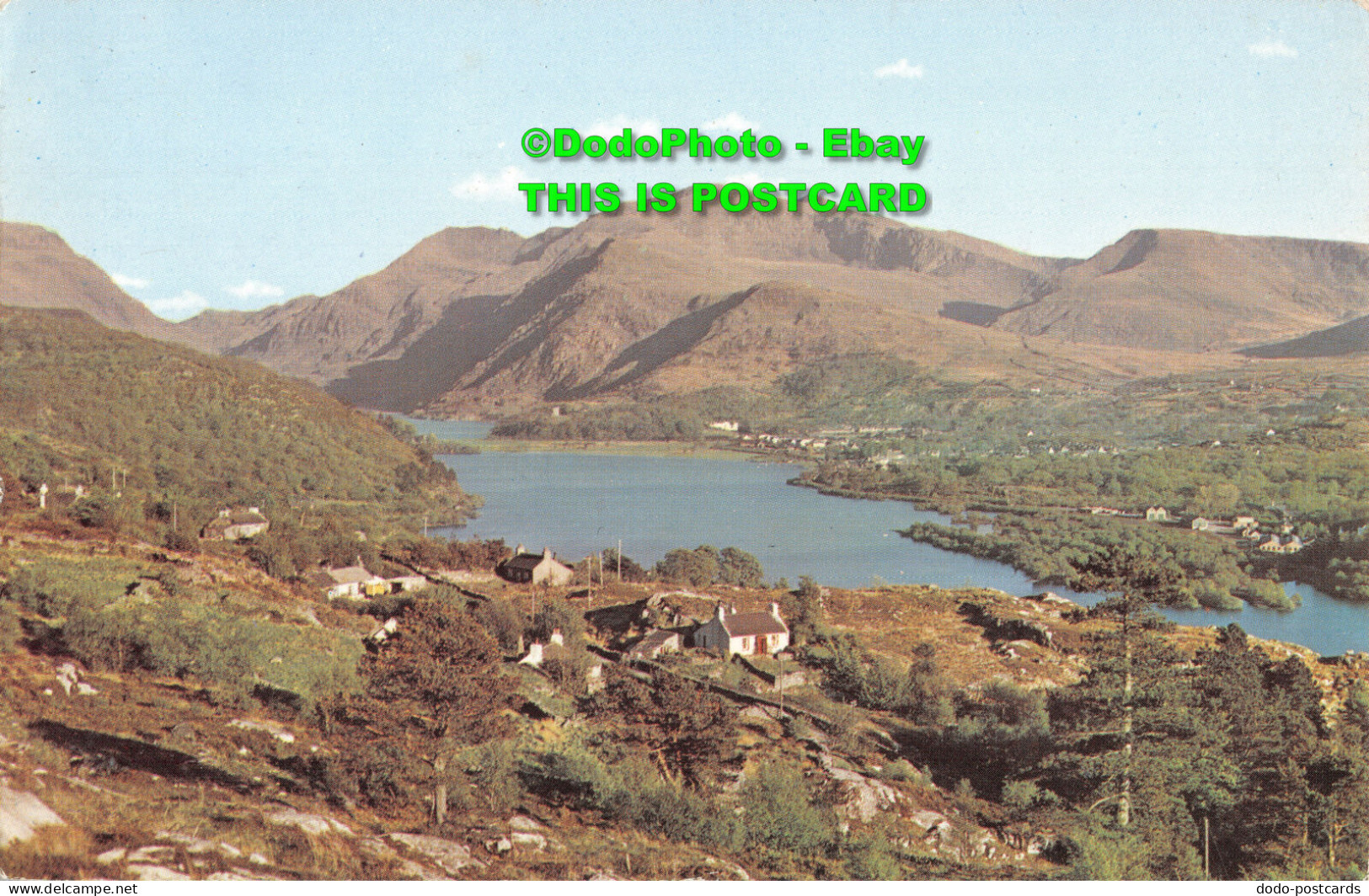 R413666 Snowdon Massif From Fachwen. Postcard. 1966 - World