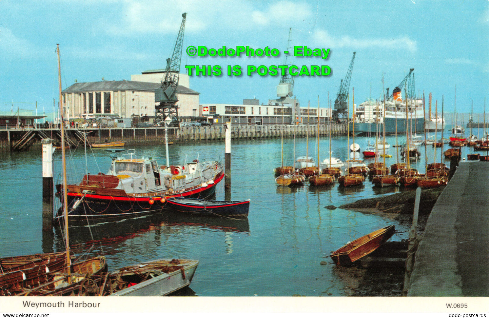 R413672 Weymouth Harbour. E. T. W. Dennis. Photocolour - World