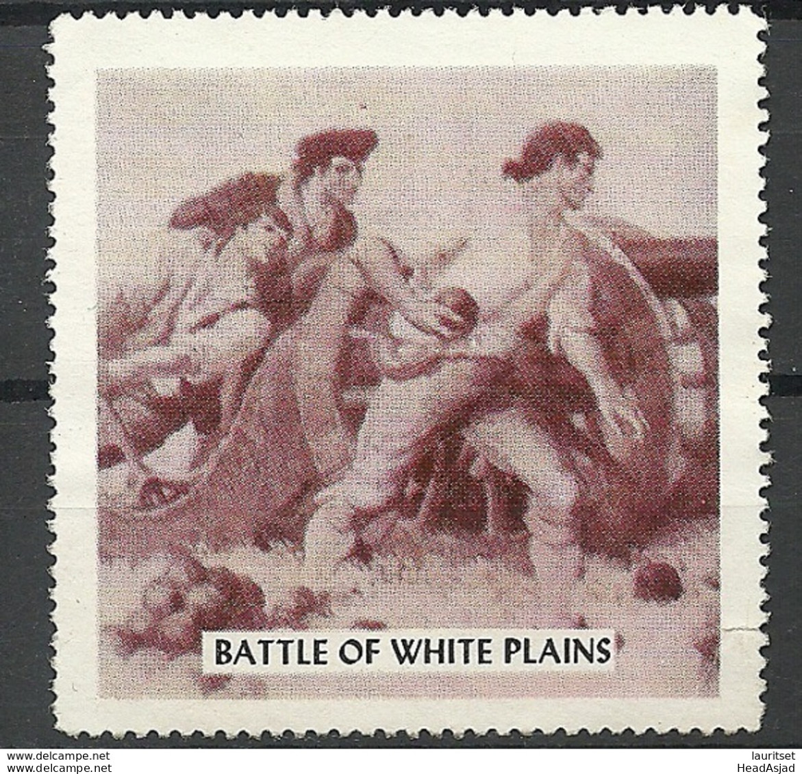 USA Battle Of White Plains Vignette - Cinderellas
