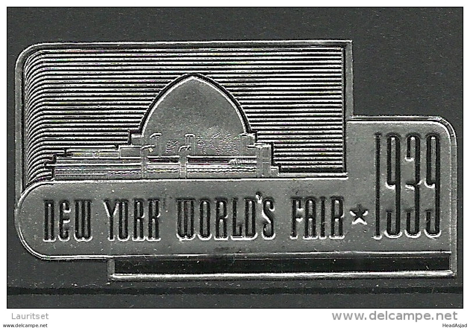 USA Vignette Advertising Reklamemarke 1939 New York Wold `s Fair MNH - Cinderellas
