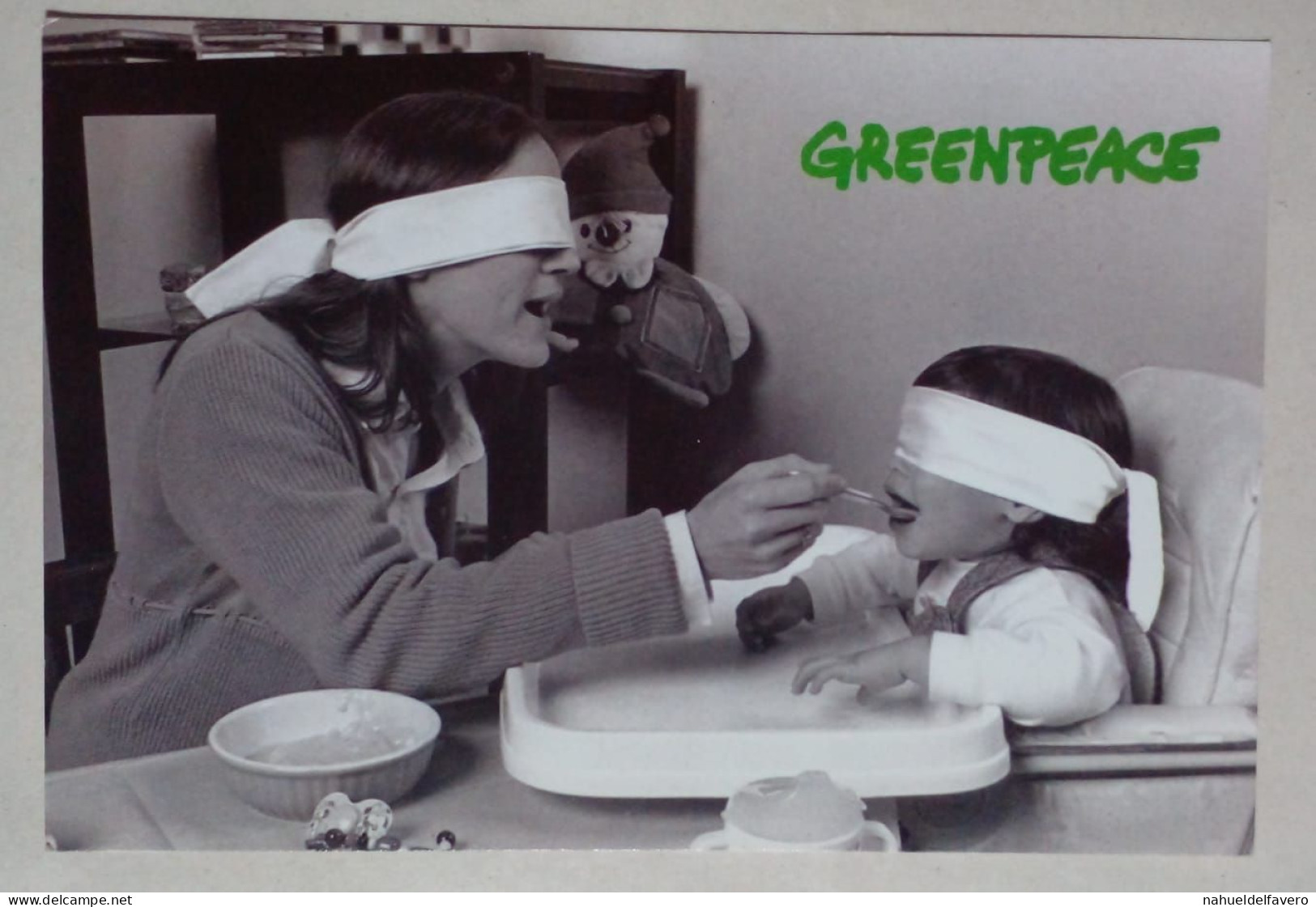 Carte Postale - Campagne Greenpeace. - Betogingen