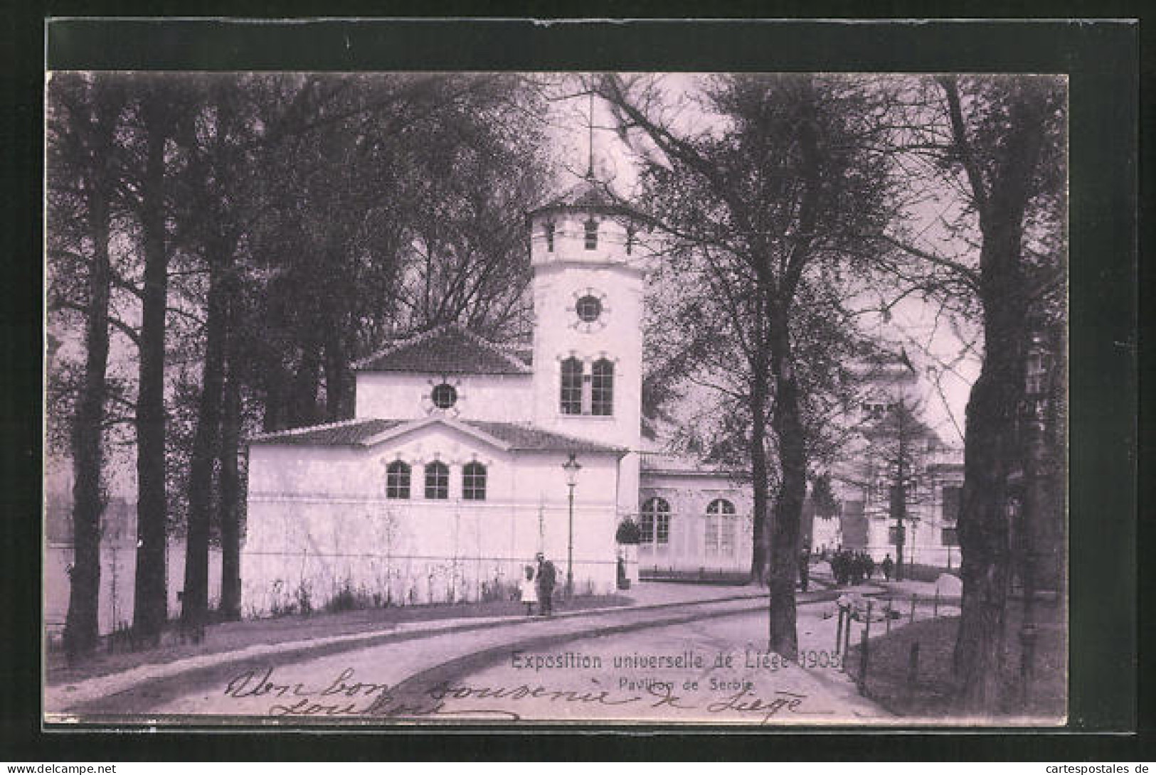 AK Liége, Exposition Universelle 1905, Pavillon De Serbie  - Expositions