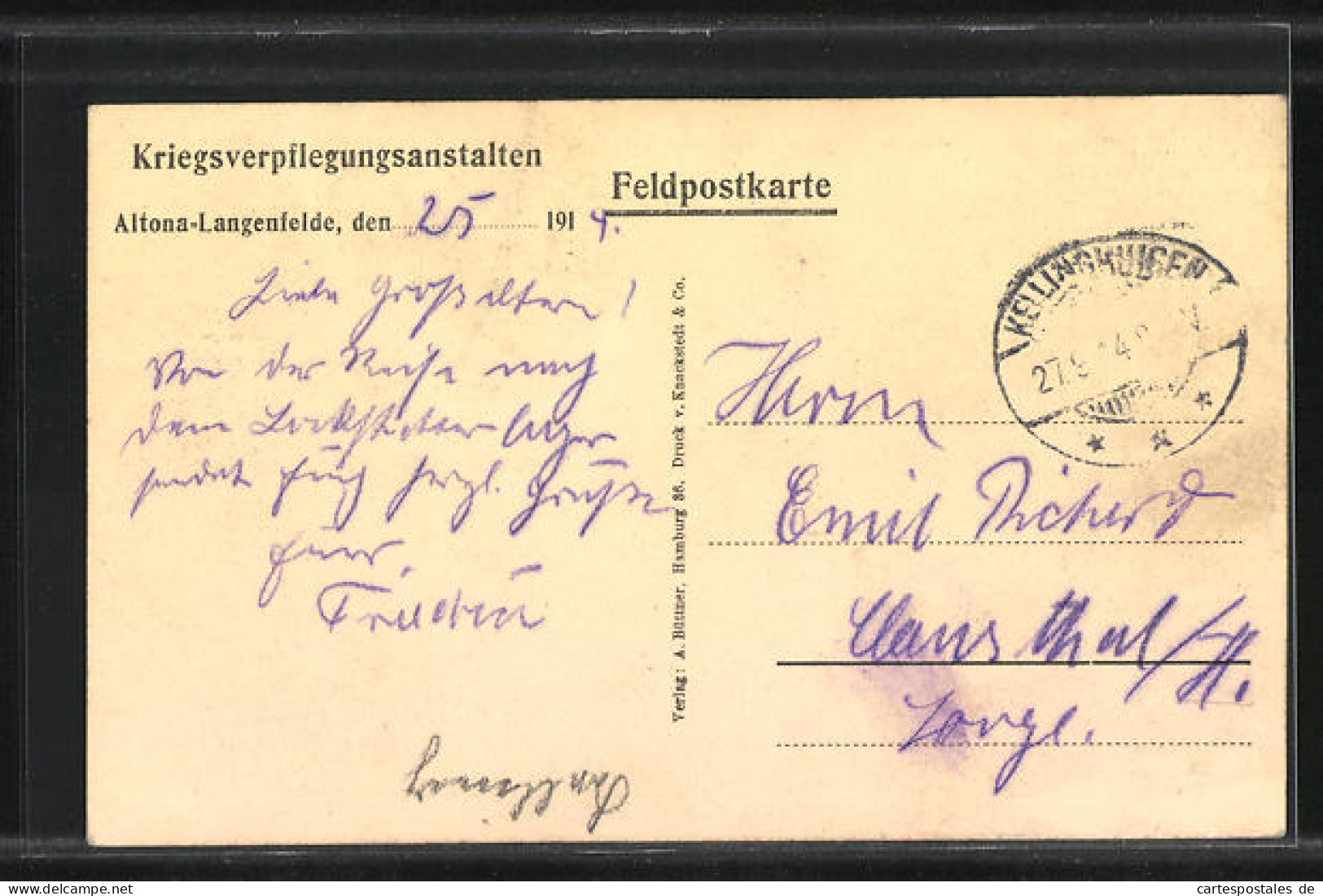 AK Altona, Gartenbau-Ausstellung 1914, Haupteingang Zur Ausstellung  - Expositions