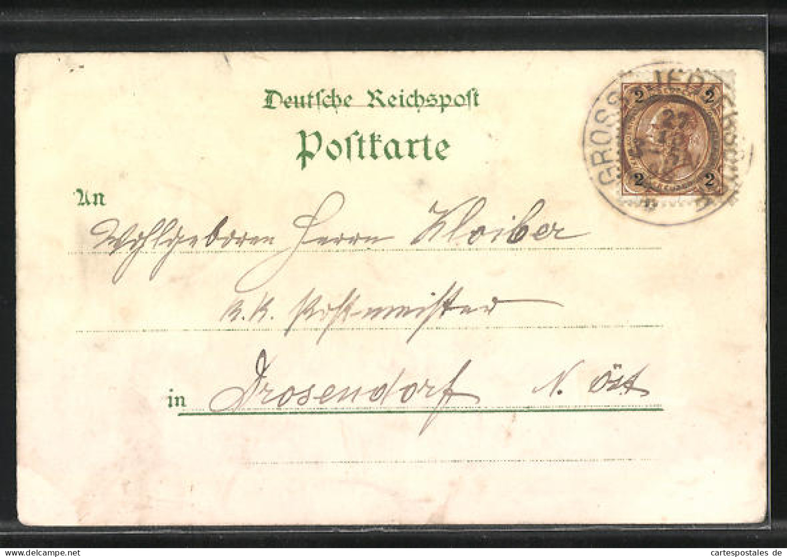 Lithographie Hamburg, Allgemeine Gartenbau-Ausstellung 1897, Ausblick Auf Die St. Michaeliskirche  - Ausstellungen