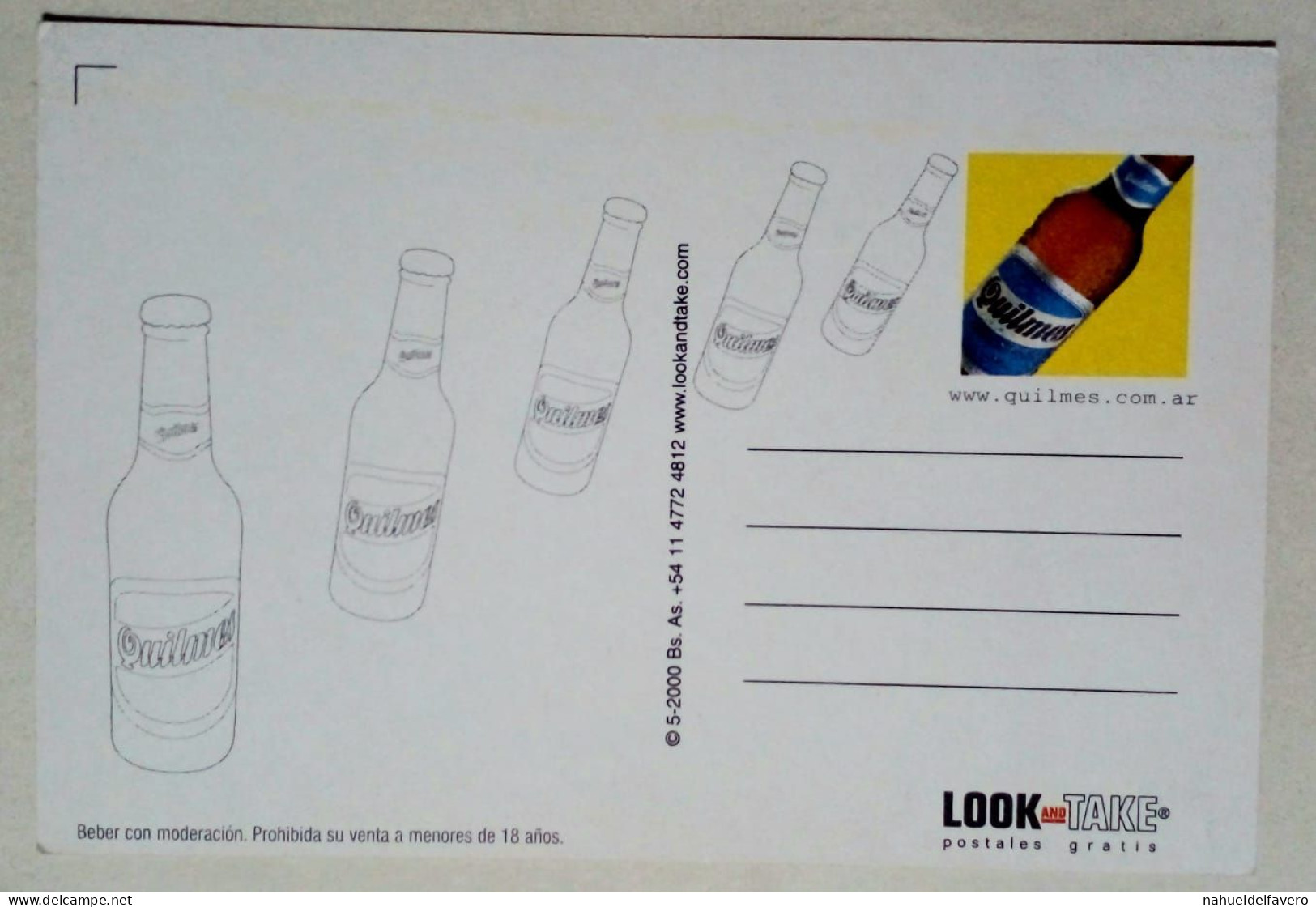 Carte Postale - Publicité Pour La Bière. - Werbepostkarten